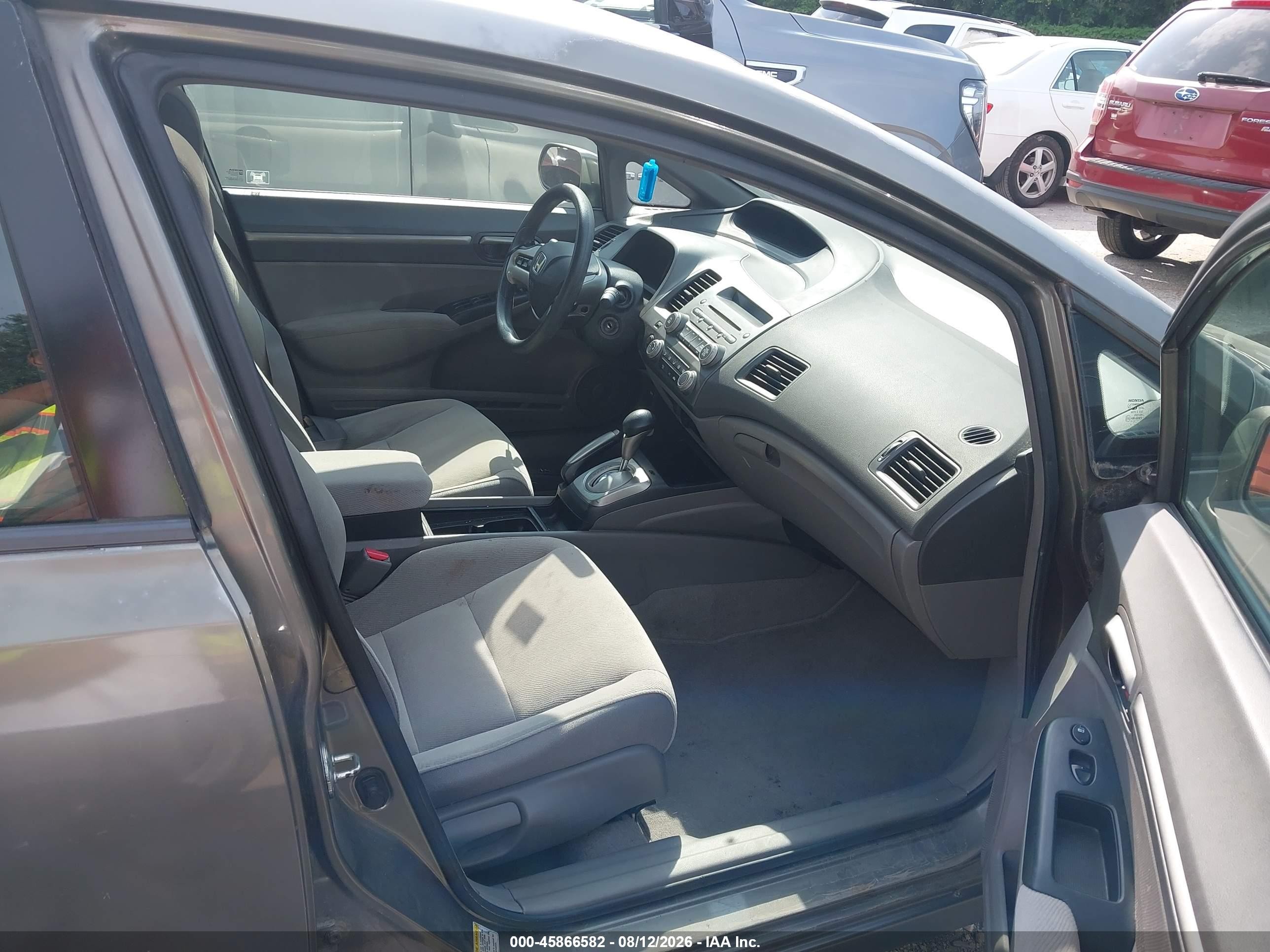 2007 Honda Civic Ex Gray vin: 2HGFA16827H507693