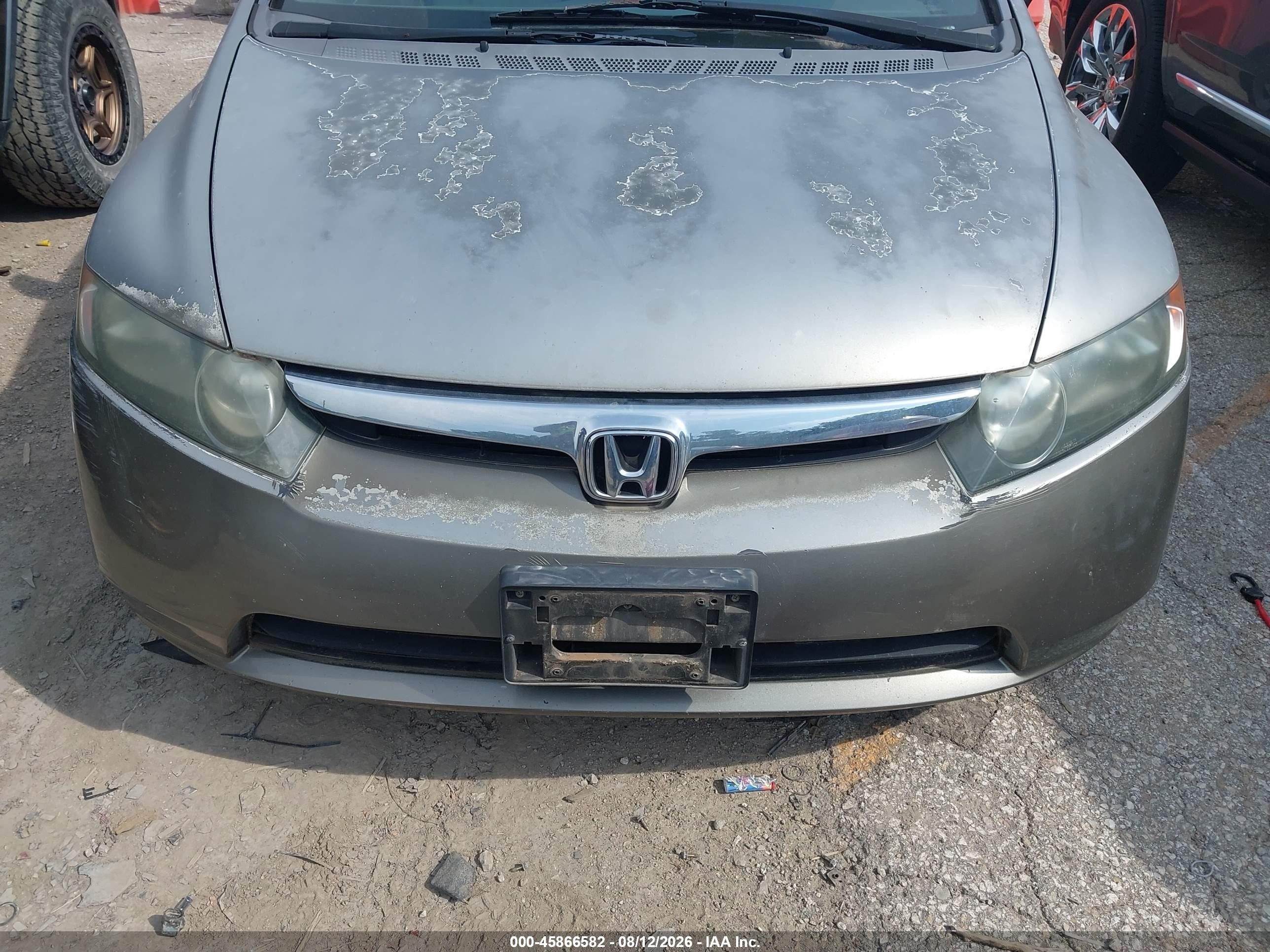 2007 Honda Civic Ex Gray vin: 2HGFA16827H507693