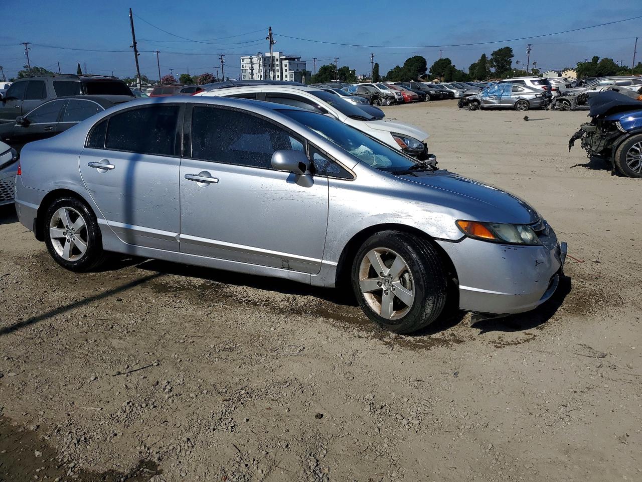 2008 Honda Civic Ex Серебряный vin: 2HGFA16828H311058