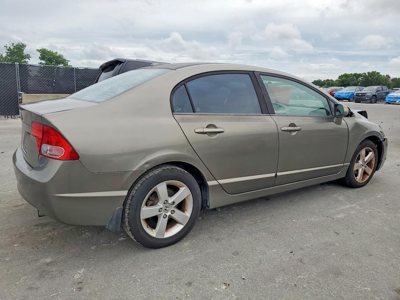 2008 Honda Civic Ex Gray vin: 2HGFA16828H311318