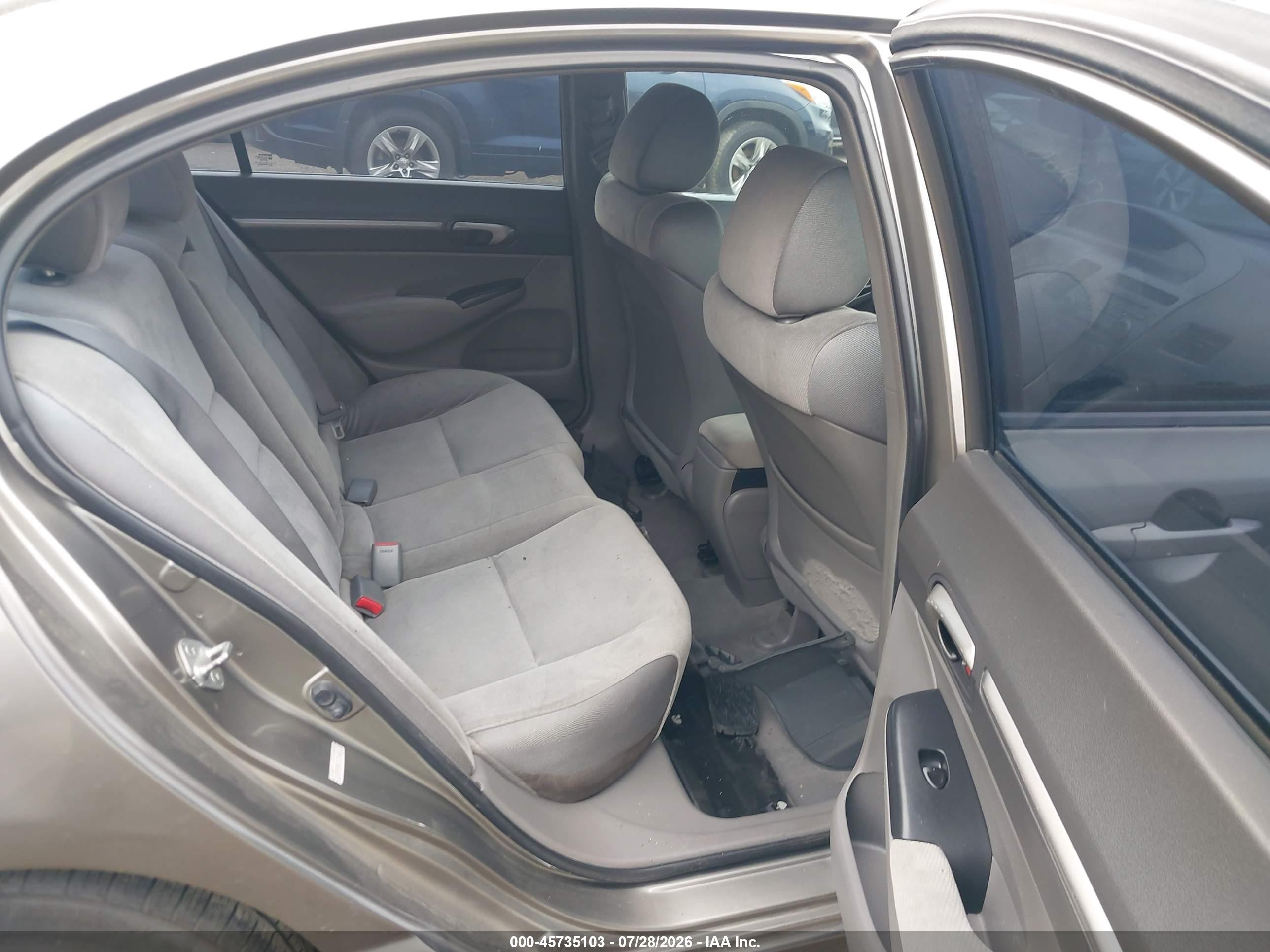 2008 Honda Civic Ex Серый vin: 2HGFA16828H314610