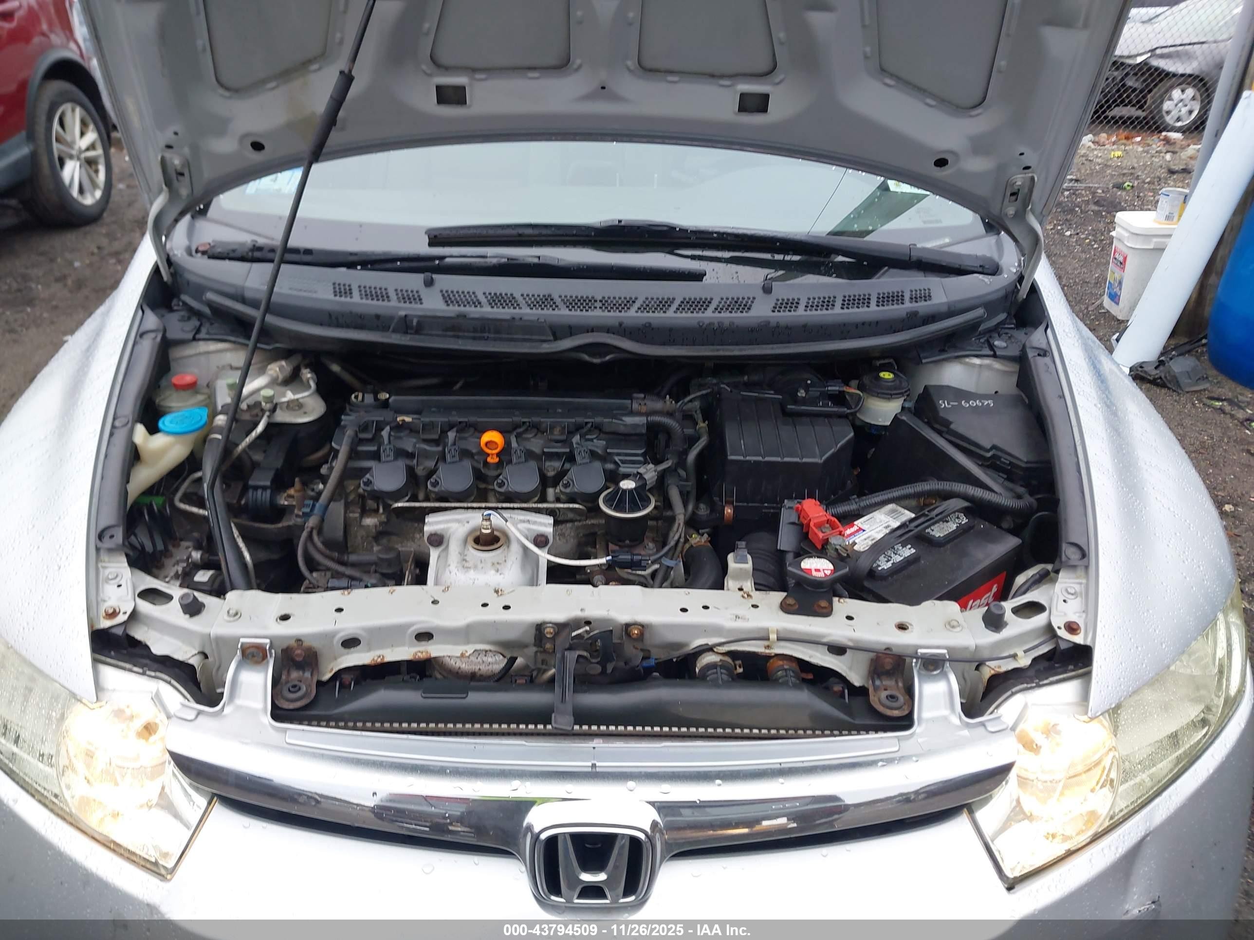 2008 Honda Civic Ex Silver vin: 2HGFA16828H316275