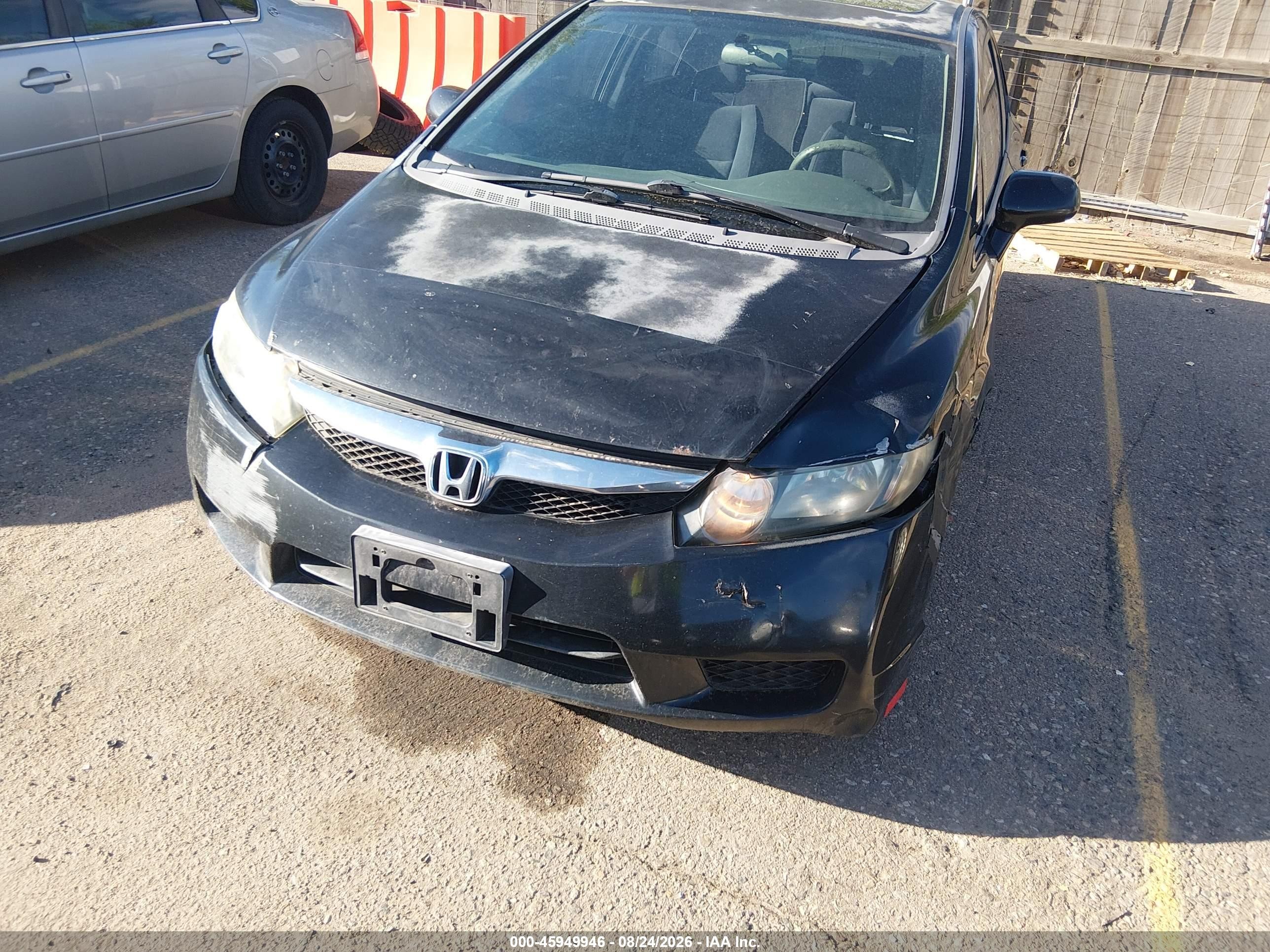 2009 Honda Civic Ex Black vin: 2HGFA16829H304208