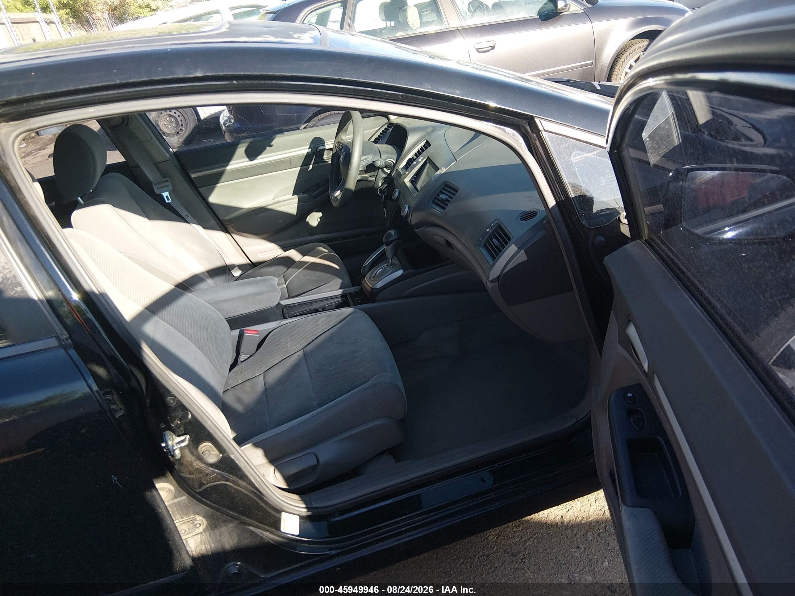 2009 Honda Civic Ex Black vin: 2HGFA16829H304208