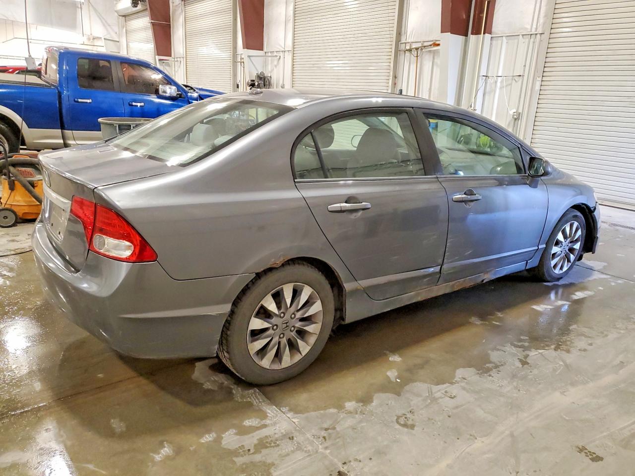 2009 Honda Civic Ex Gray vin: 2HGFA16829H311403