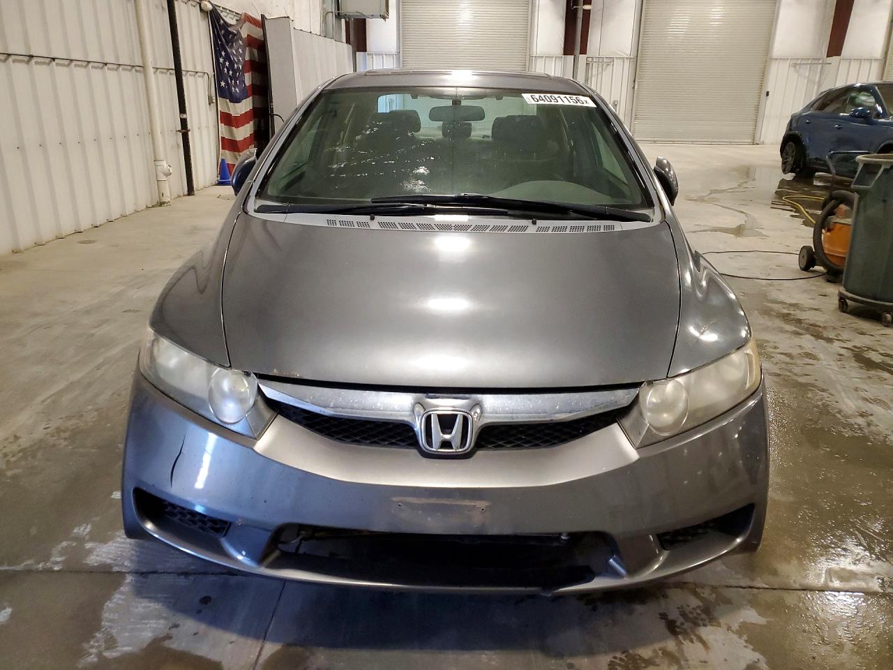 2009 Honda Civic Ex Gray vin: 2HGFA16829H311403