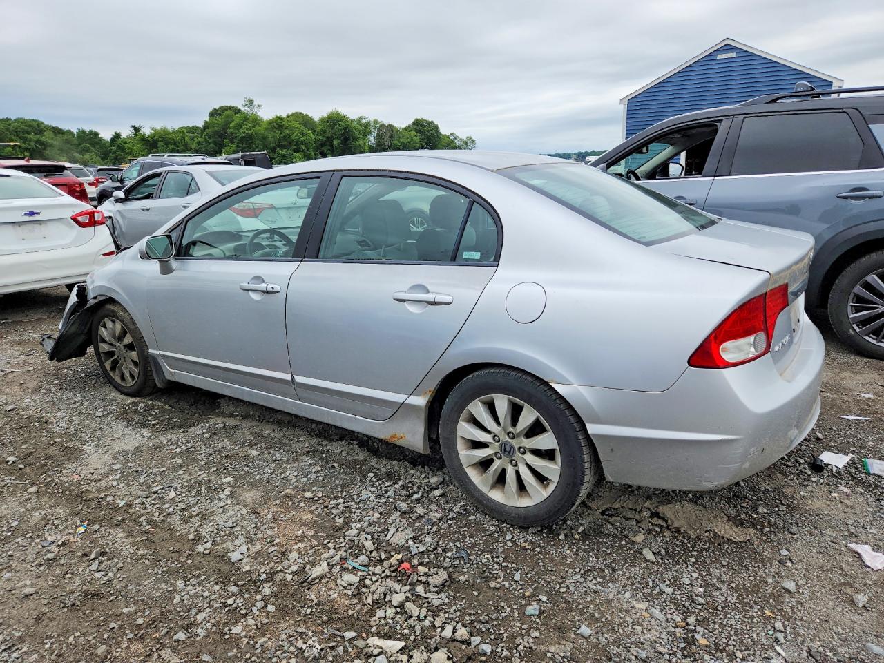 2009 Honda Civic Ex Silver vin: 2HGFA16829H349472