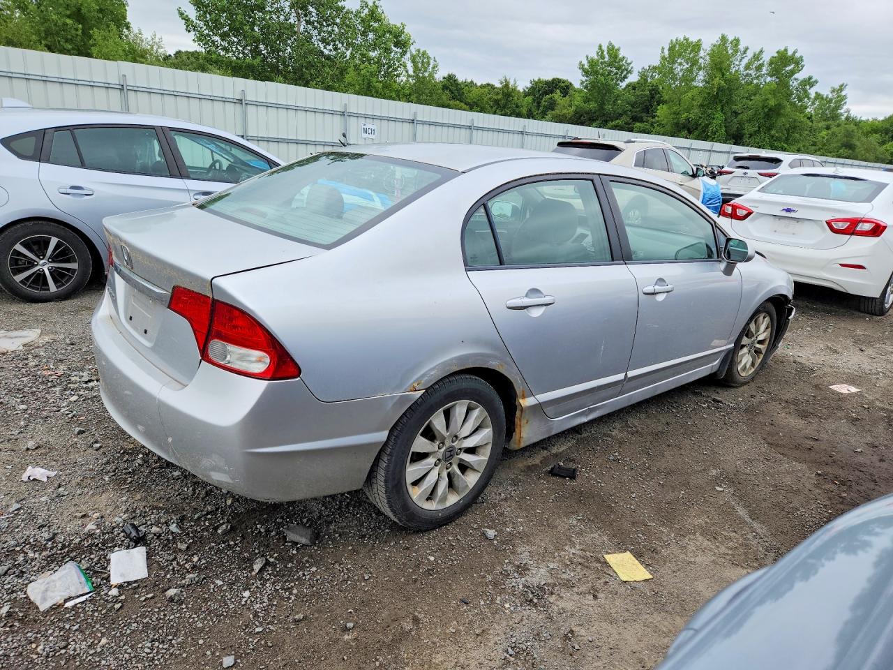 2009 Honda Civic Ex Silver vin: 2HGFA16829H349472