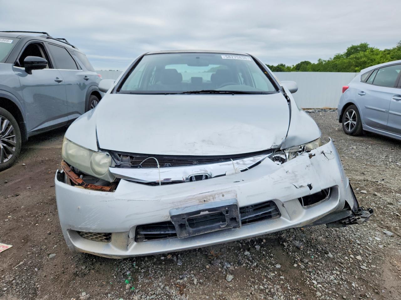 2009 Honda Civic Ex Silver vin: 2HGFA16829H349472