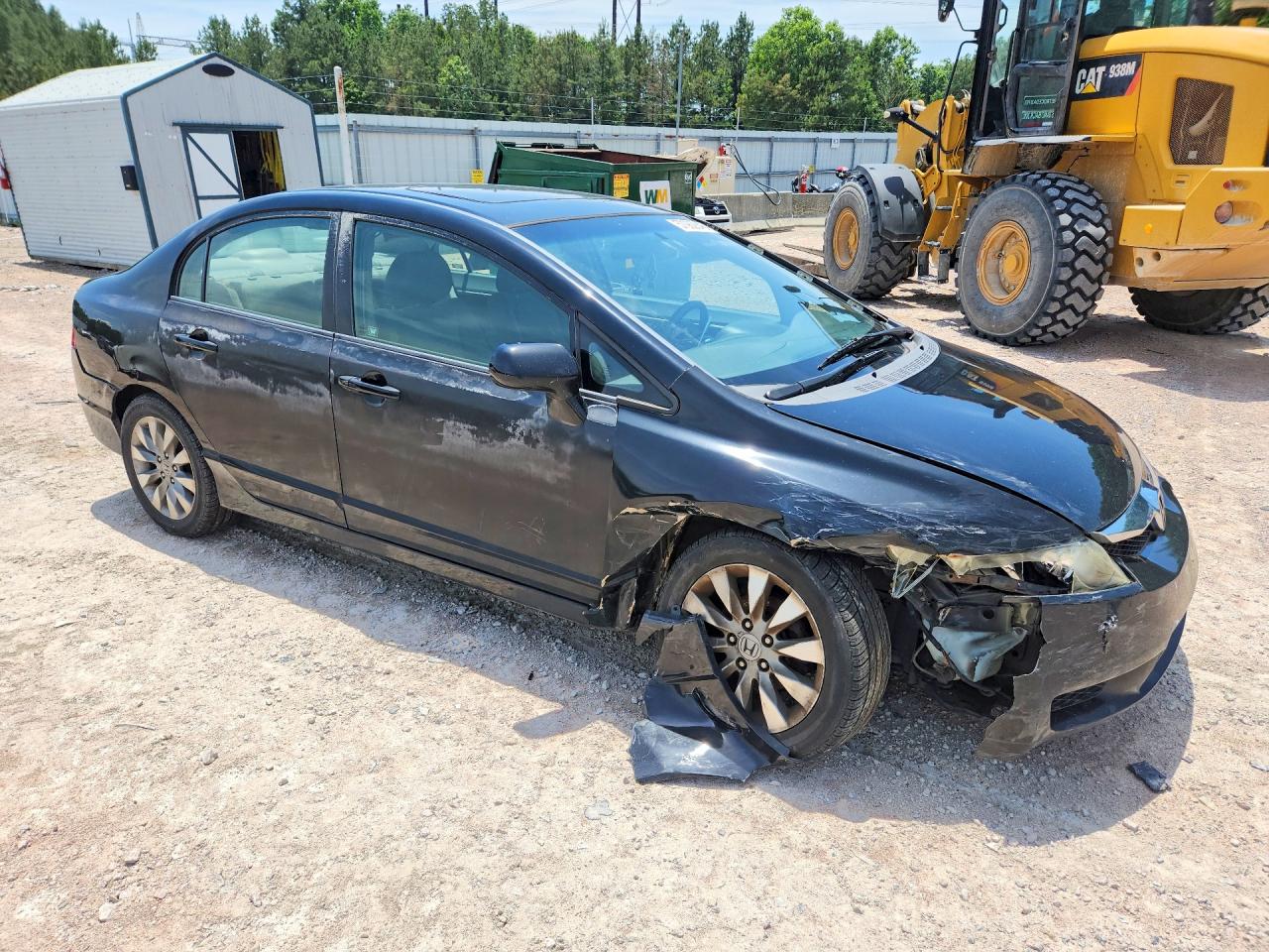 2009 Honda Civic Black vin: 2HGFA16829H515862