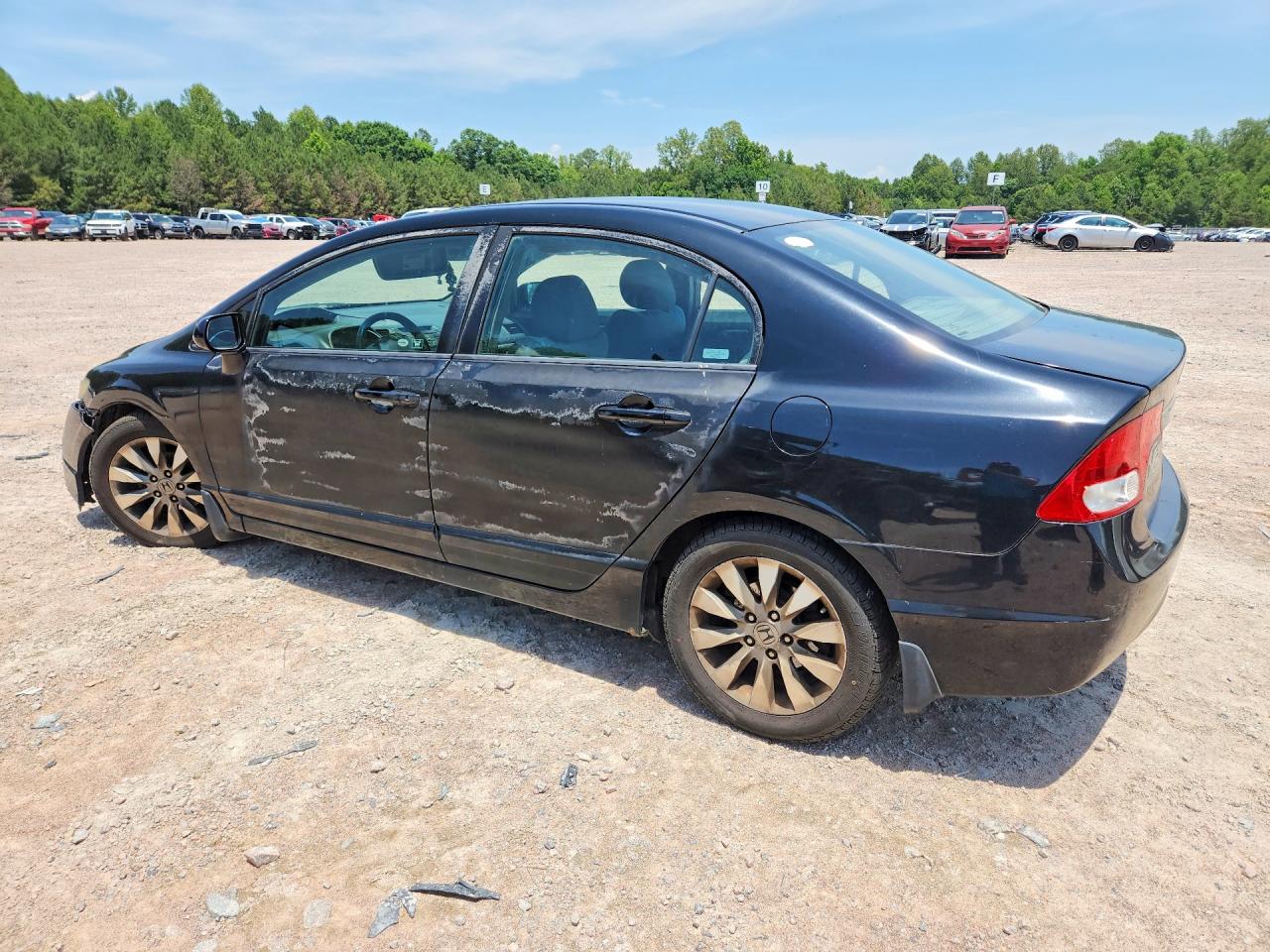2009 Honda Civic Black vin: 2HGFA16829H515862