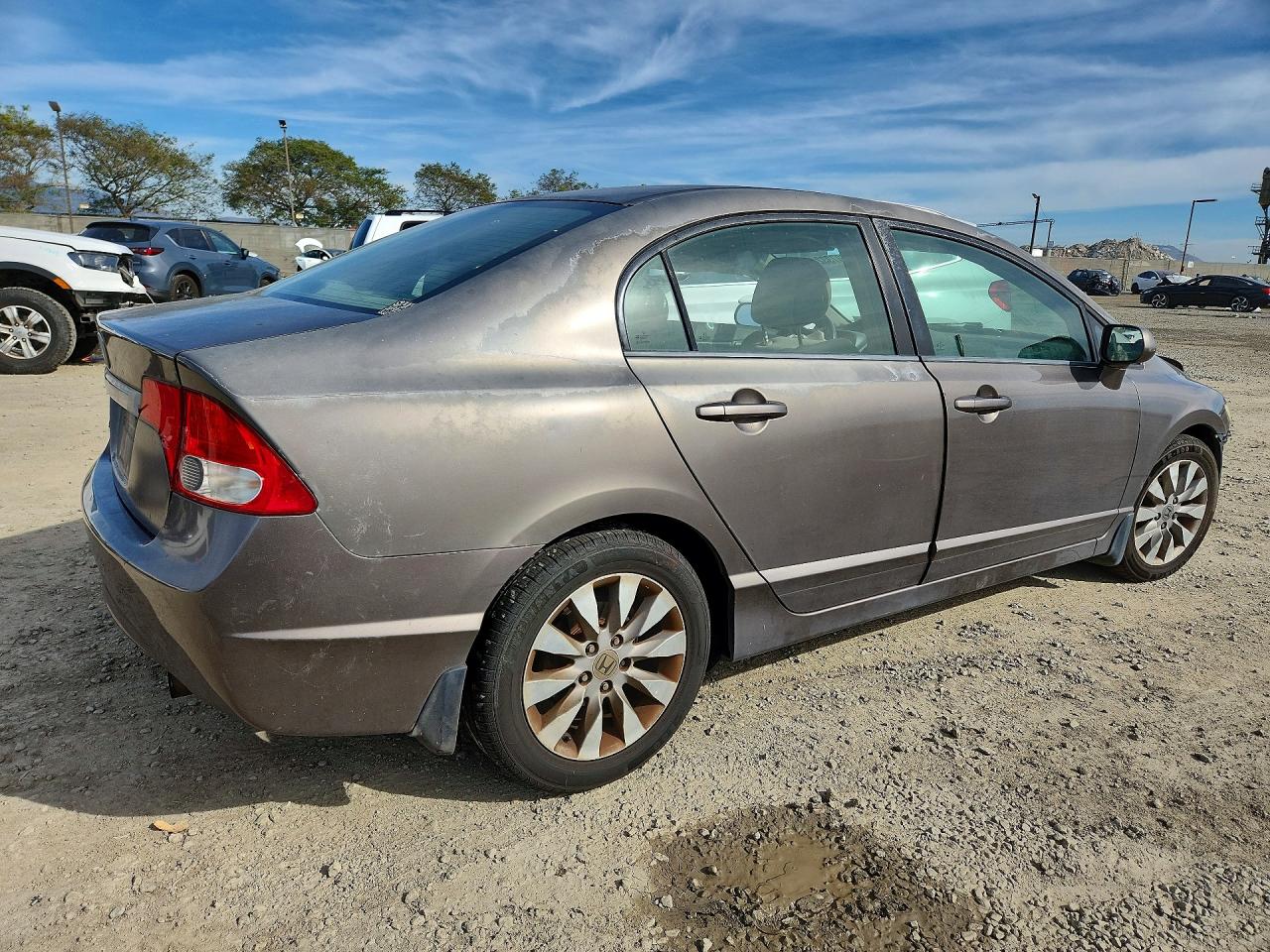 2009 Honda Civic Ex Gray vin: 2HGFA16829H528949