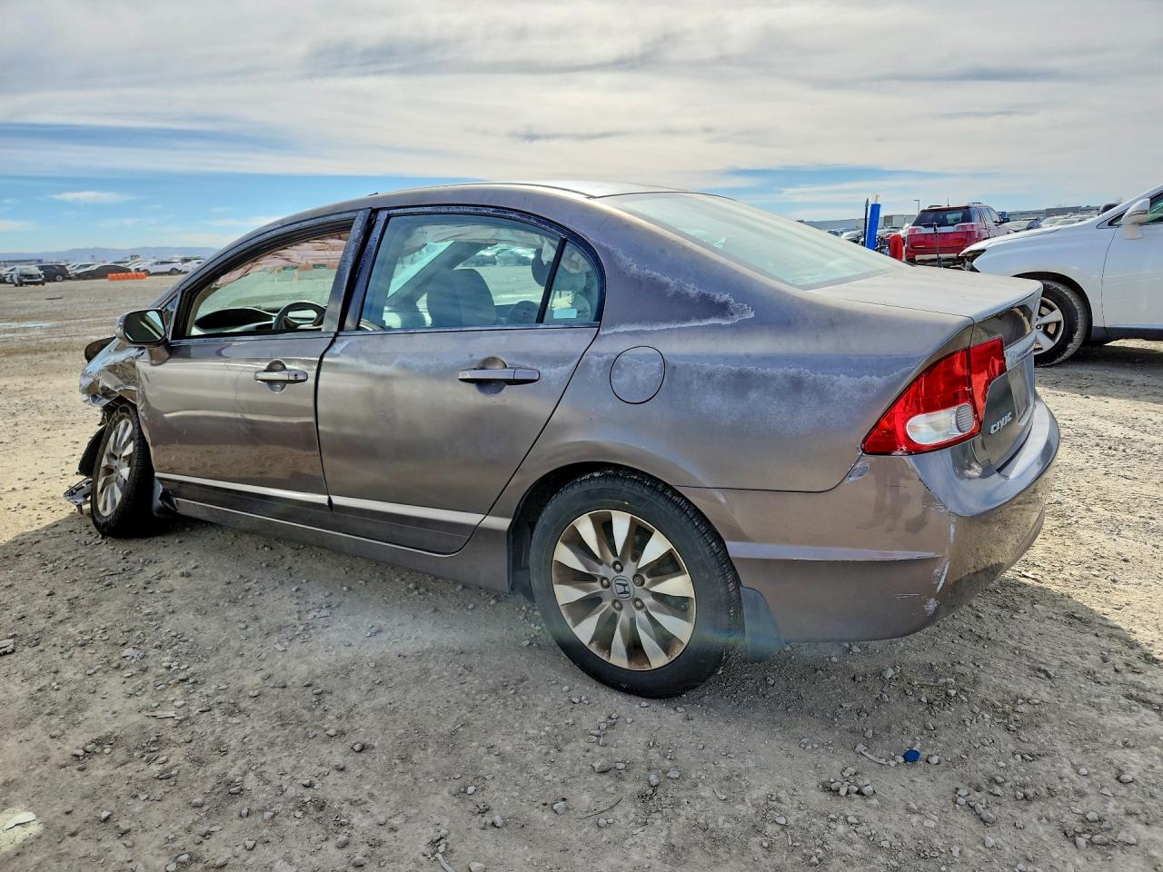 2009 Honda Civic Ex Gray vin: 2HGFA16829H528949