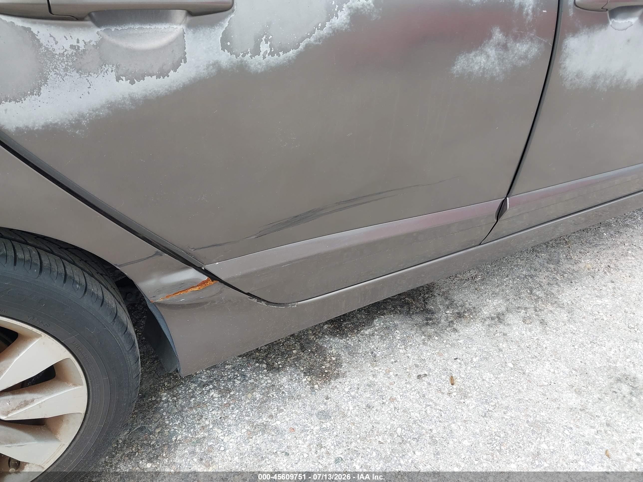 2009 Honda Civic Ex Коричневый vin: 2HGFA16829H535819