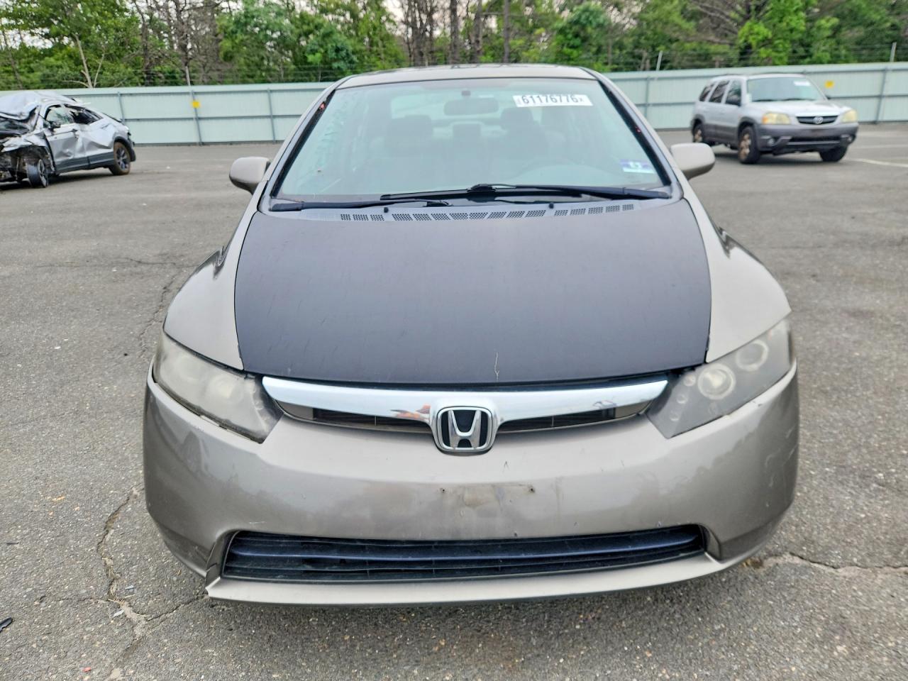 2008 Honda Civic Ex Серый vin: 2HGFA16838H301736
