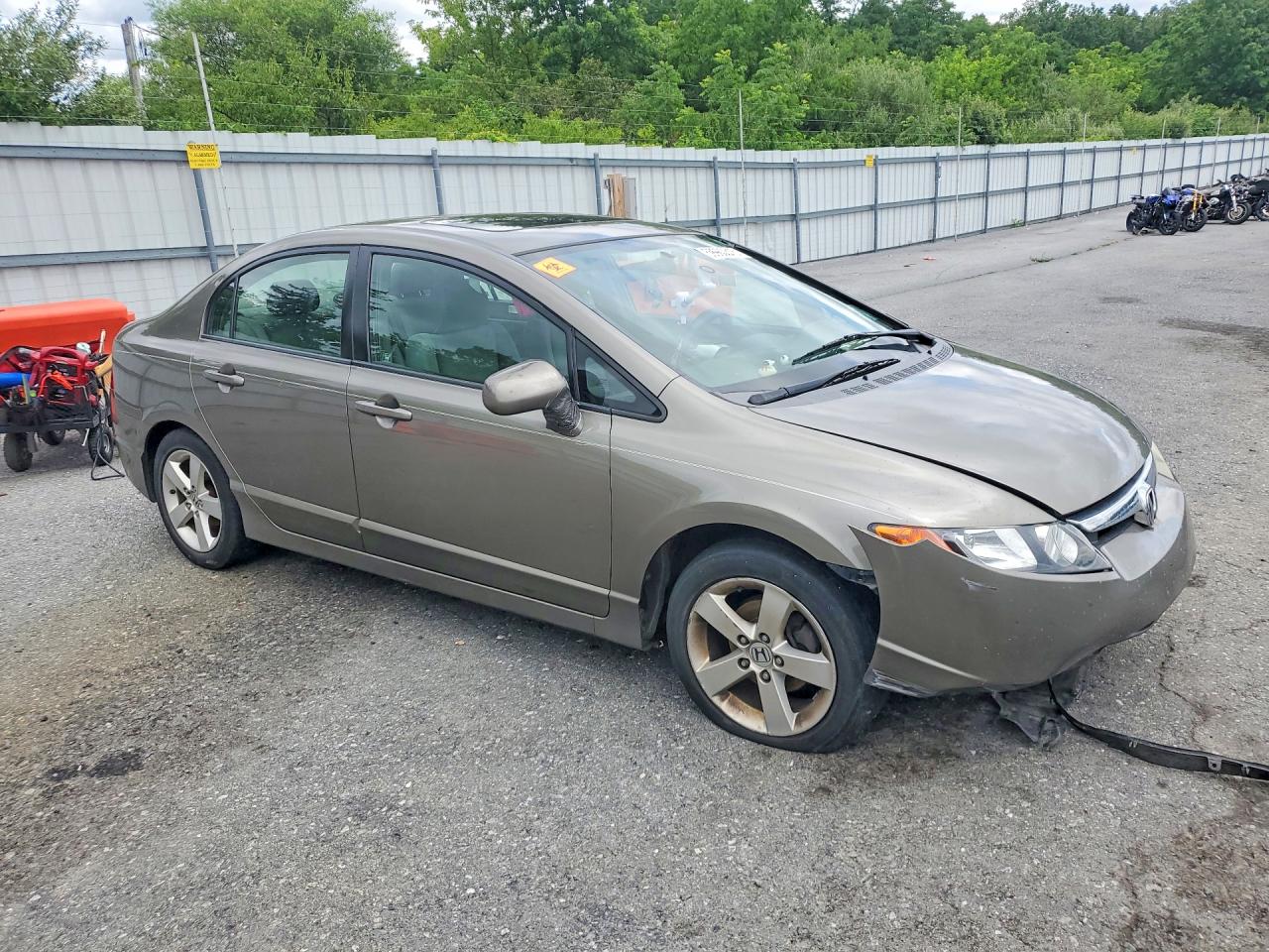 2008 Honda Civic Ex Tan vin: 2HGFA16838H354744