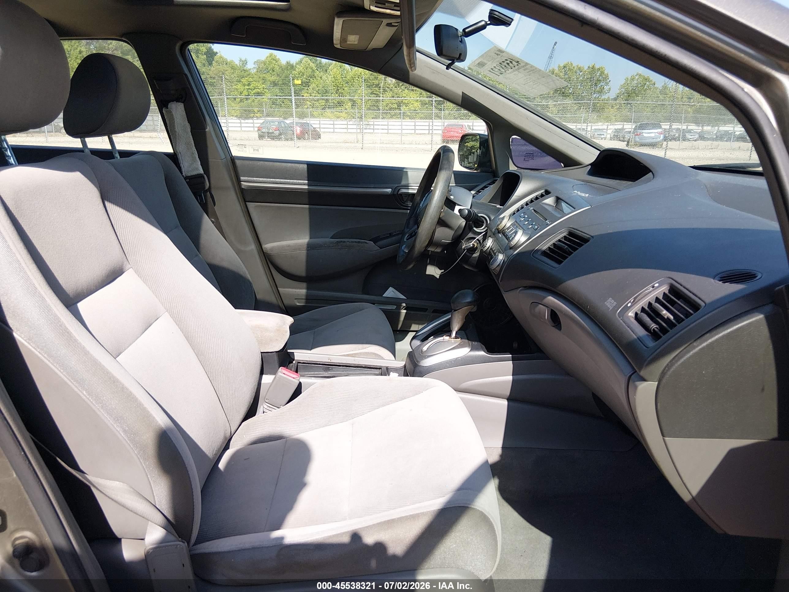 2008 Honda Civic Ex Gray vin: 2HGFA16838H506148