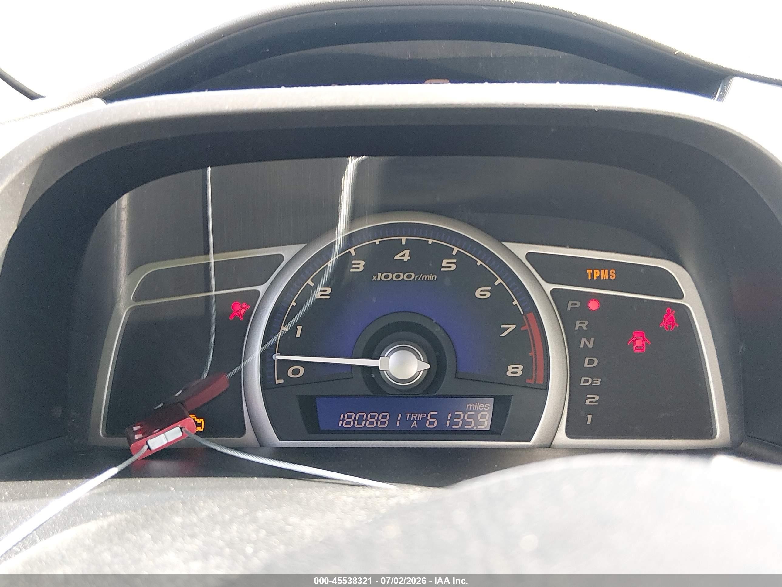 2008 Honda Civic Ex Gray vin: 2HGFA16838H506148