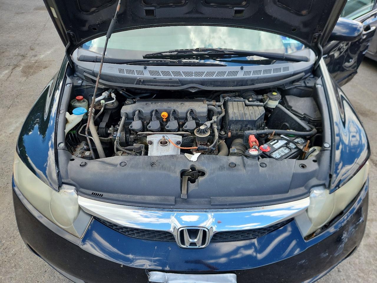 2009 Honda Civic Ex Black vin: 2HGFA16839H308431