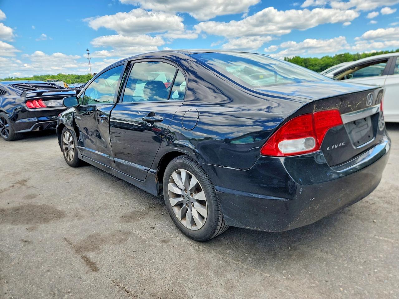 2009 Honda Civic Ex Black vin: 2HGFA16839H308431