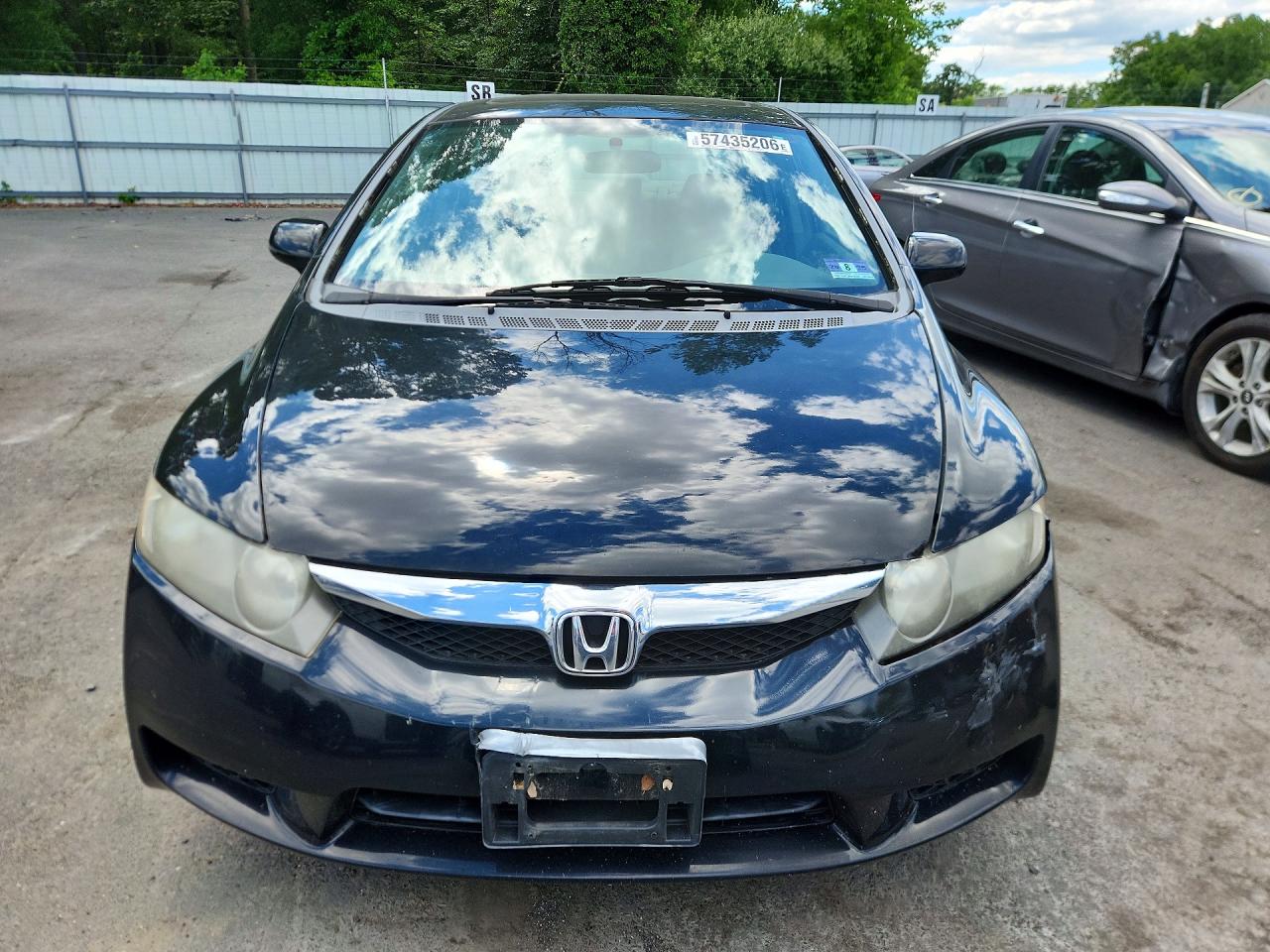2009 Honda Civic Ex Black vin: 2HGFA16839H308431