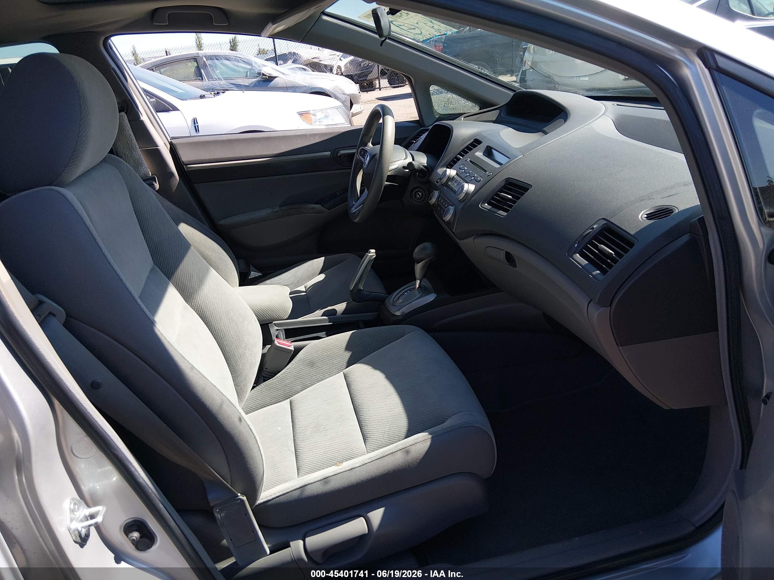 2009 Honda Civic Ex Серебряный vin: 2HGFA16839H334351