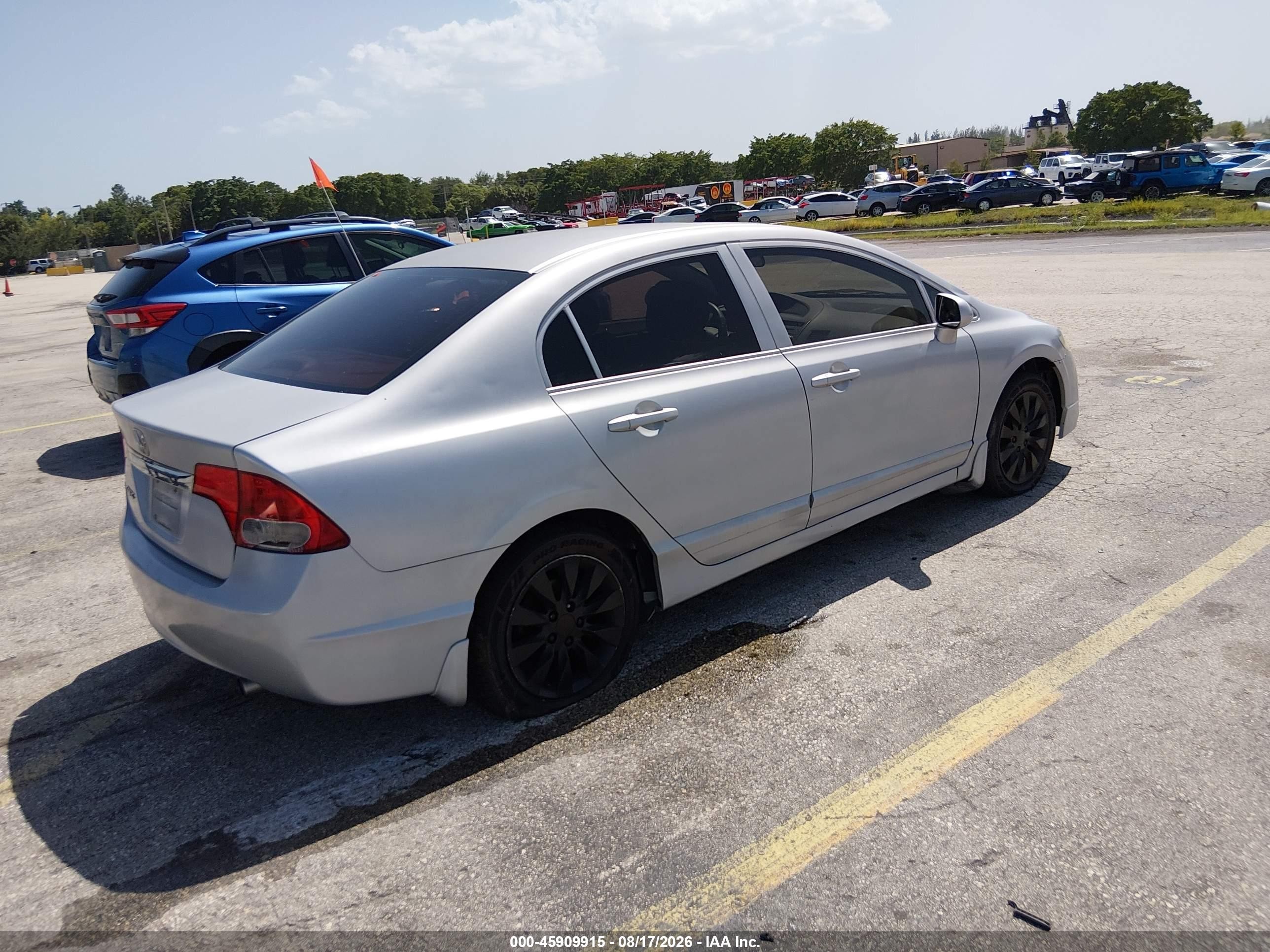 2009 Honda Civic Ex Серебряный vin: 2HGFA16839H358259