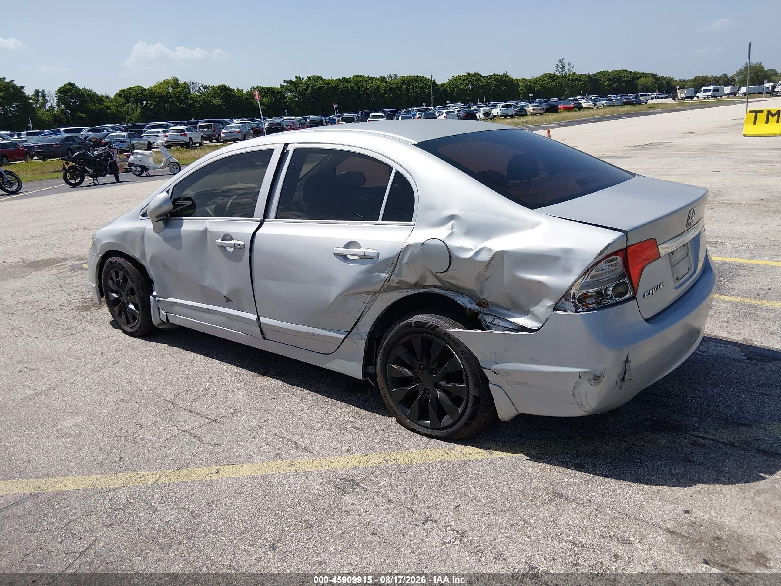 2009 Honda Civic Ex Серебряный vin: 2HGFA16839H358259