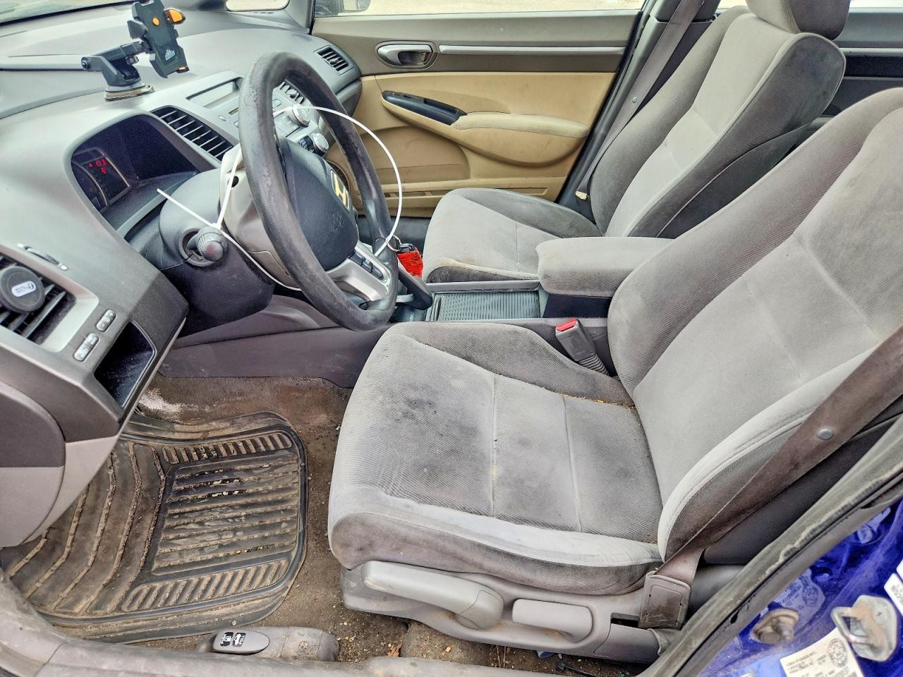 2006 Honda Civic Ex Blue vin: 2HGFA16846H020137