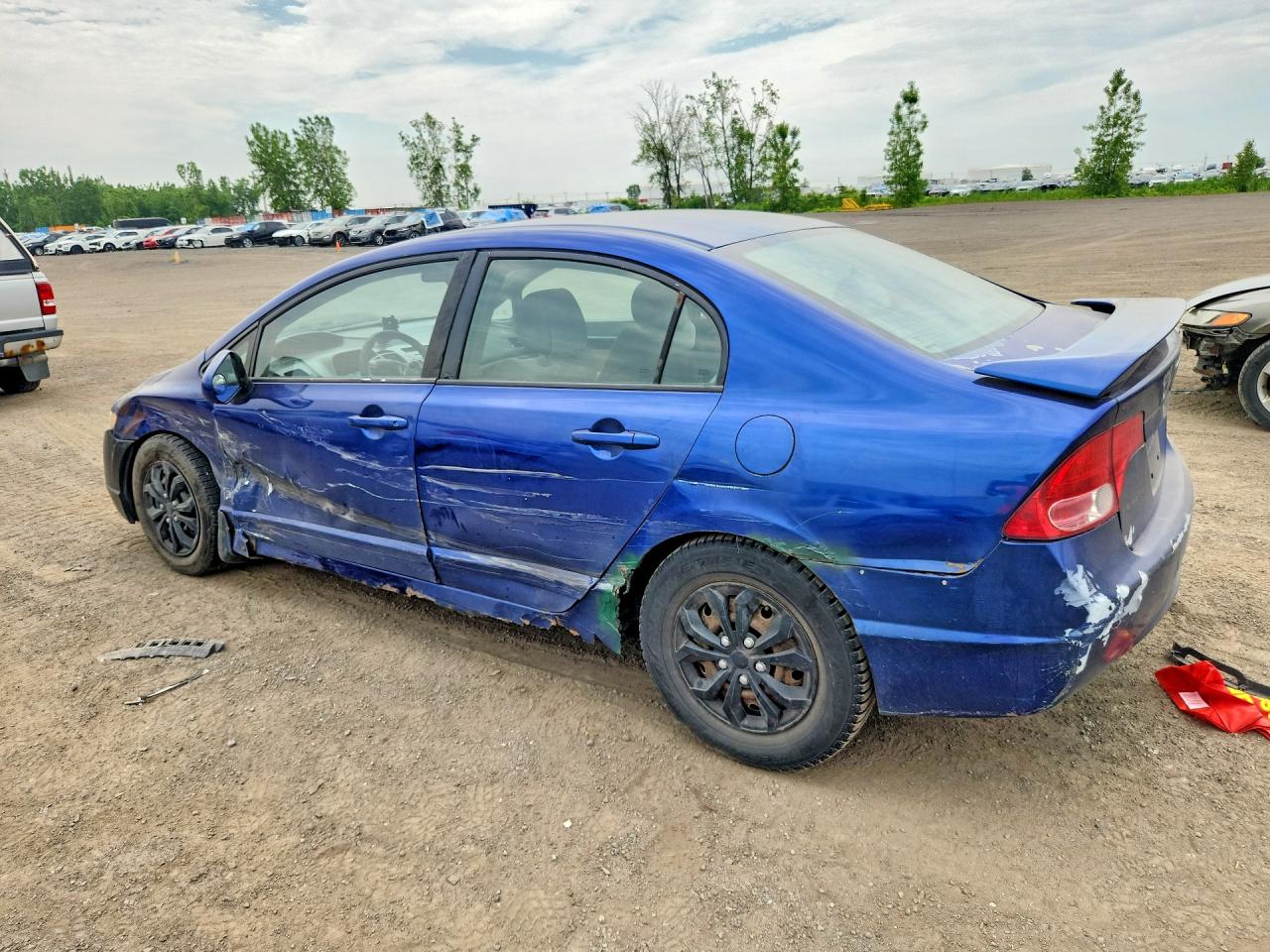 2006 Honda Civic Ex Blue vin: 2HGFA16846H020137