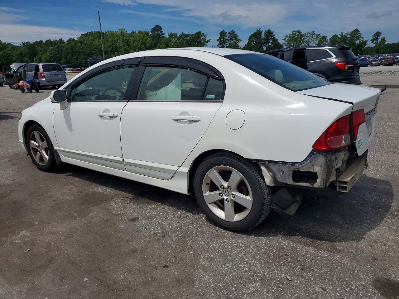 2006 Honda Civic Ex White vin: 2HGFA16846H508343