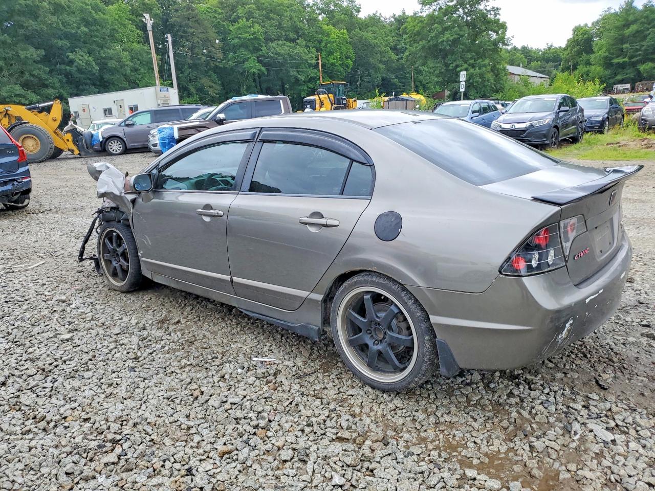 2007 Honda Civic Ex Серый vin: 2HGFA16847H300609