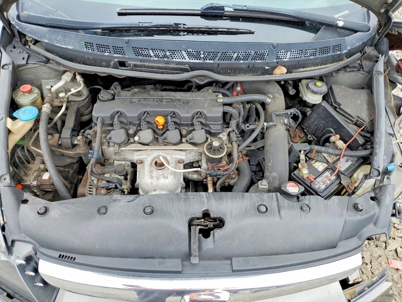2007 Honda Civic Ex Серый vin: 2HGFA16847H300609