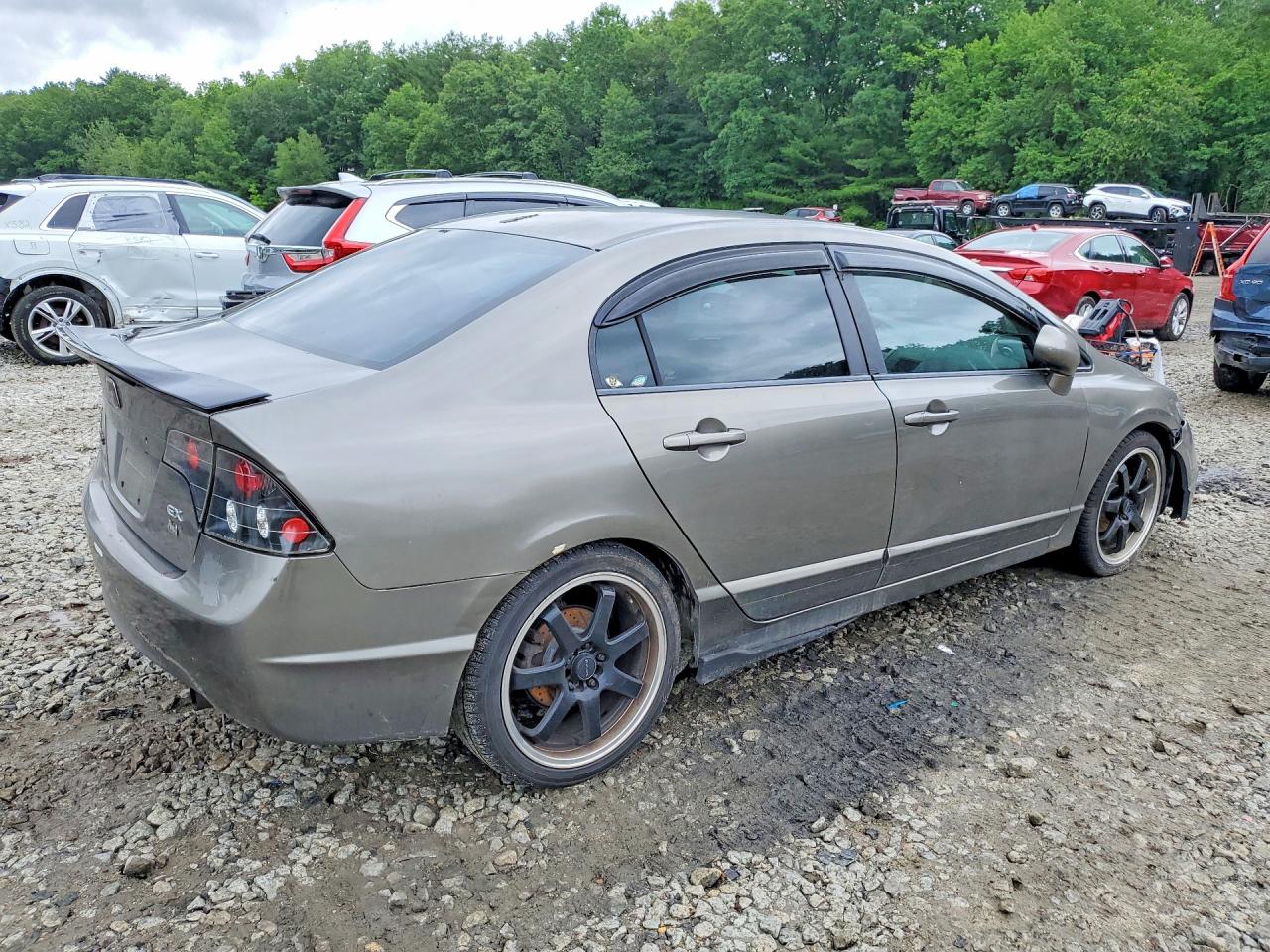 2007 Honda Civic Ex Серый vin: 2HGFA16847H300609