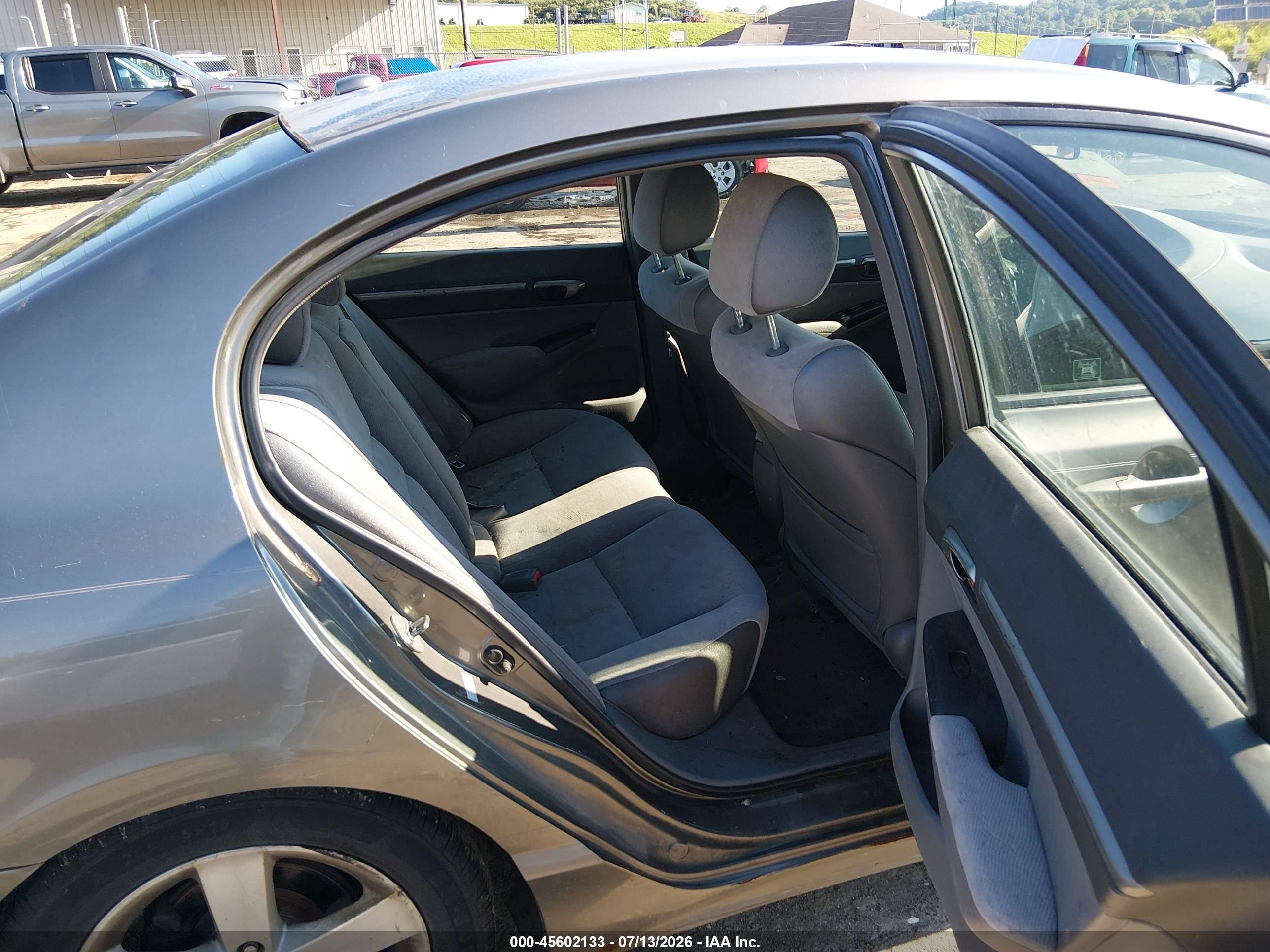 2007 Honda Civic Ex Gray vin: 2HGFA16847H504844