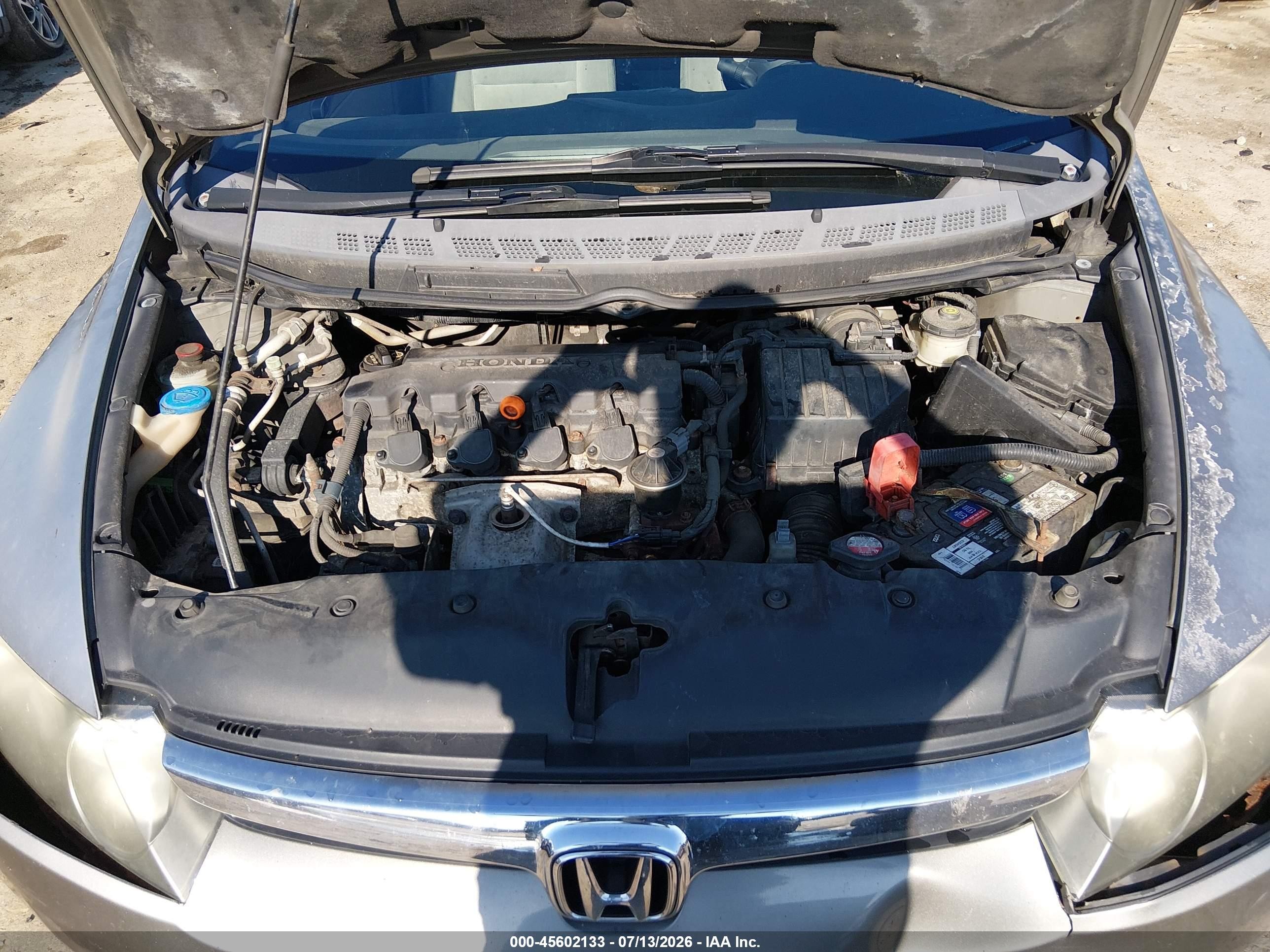 2007 Honda Civic Ex Gray vin: 2HGFA16847H504844