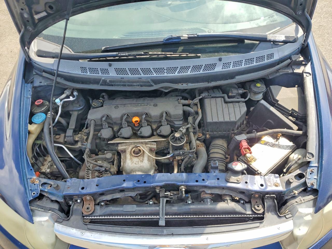 2007 Honda Civic Ex Blue vin: 2HGFA16847H505931