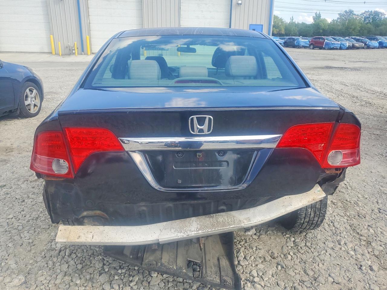 2008 Honda Civic Ex Black vin: 2HGFA16848H306332
