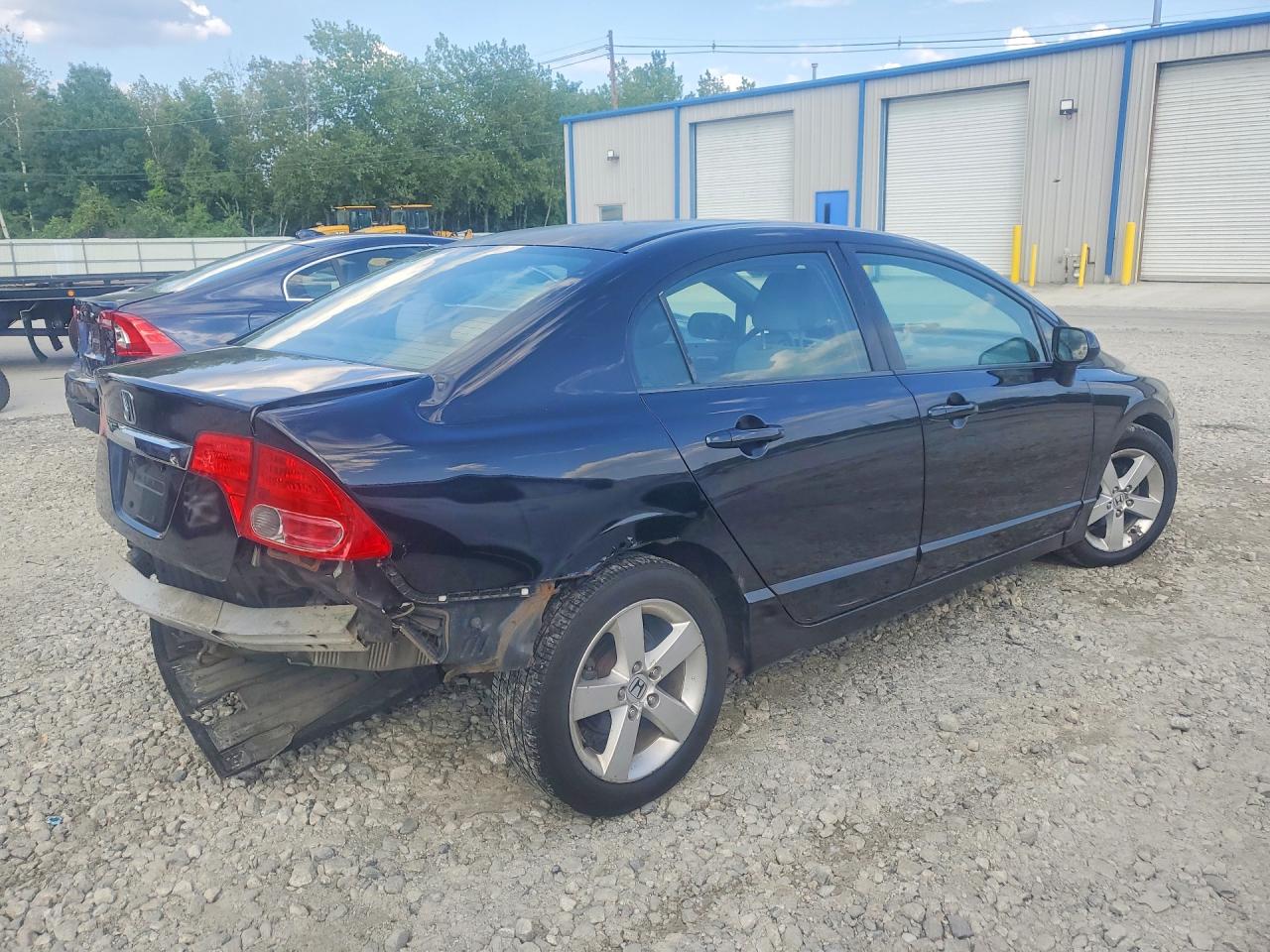 2008 Honda Civic Ex Black vin: 2HGFA16848H306332