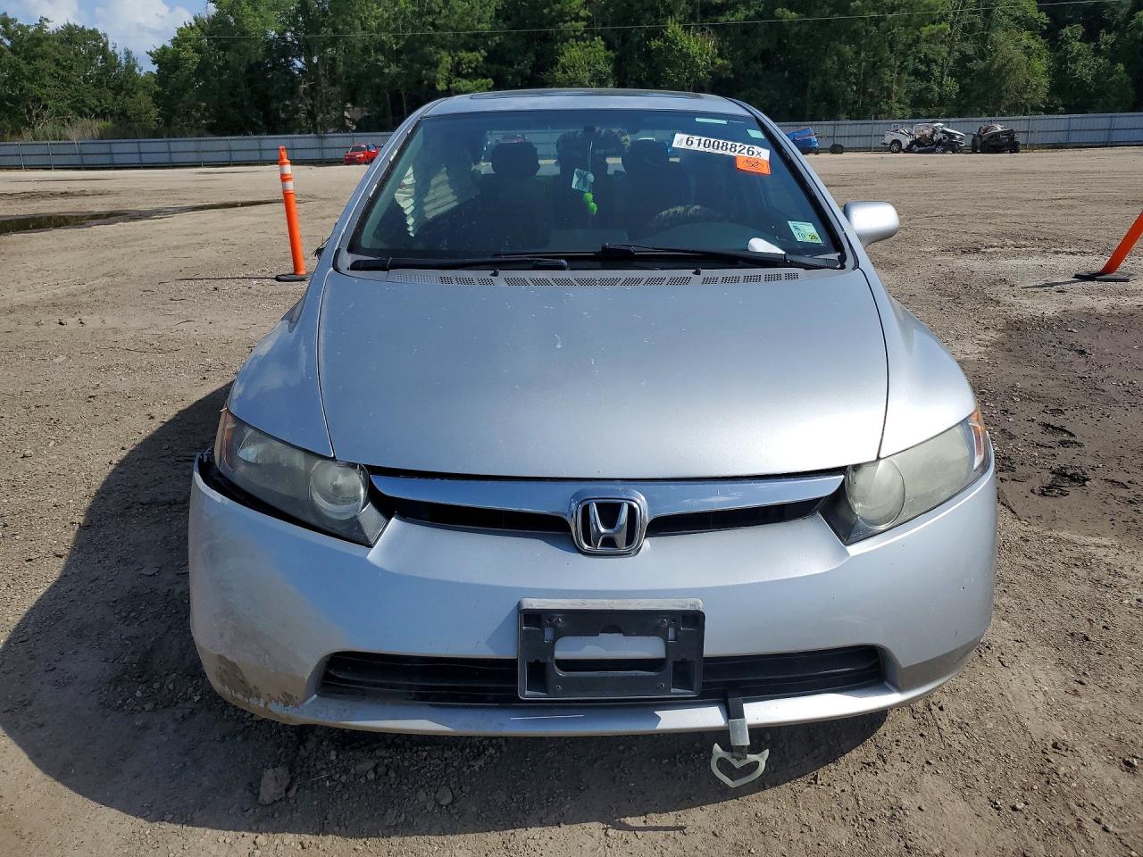 2008 Honda Civic Ex Silver vin: 2HGFA16848H308484
