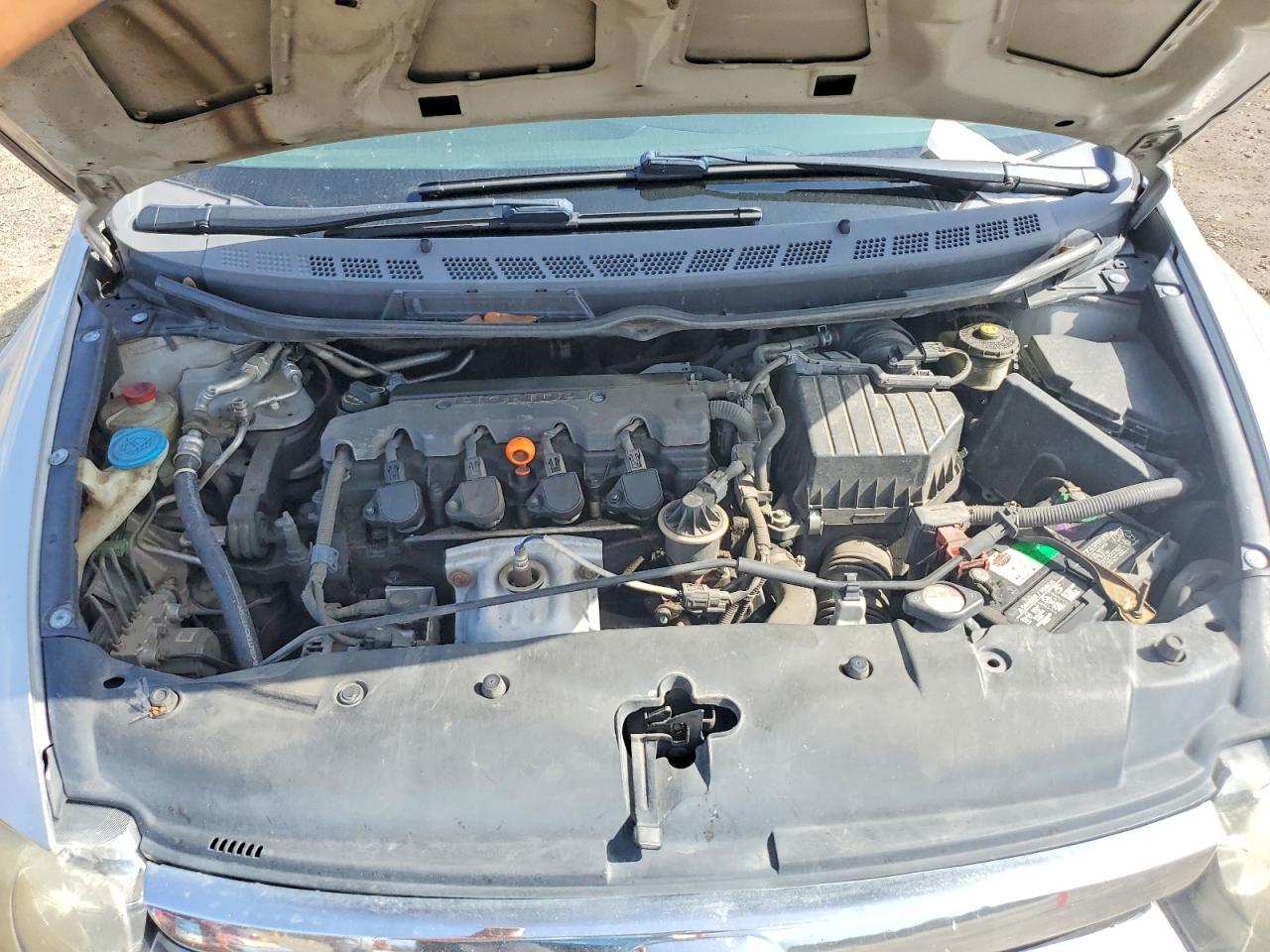 2008 Honda Civic Ex Silver vin: 2HGFA16848H308484