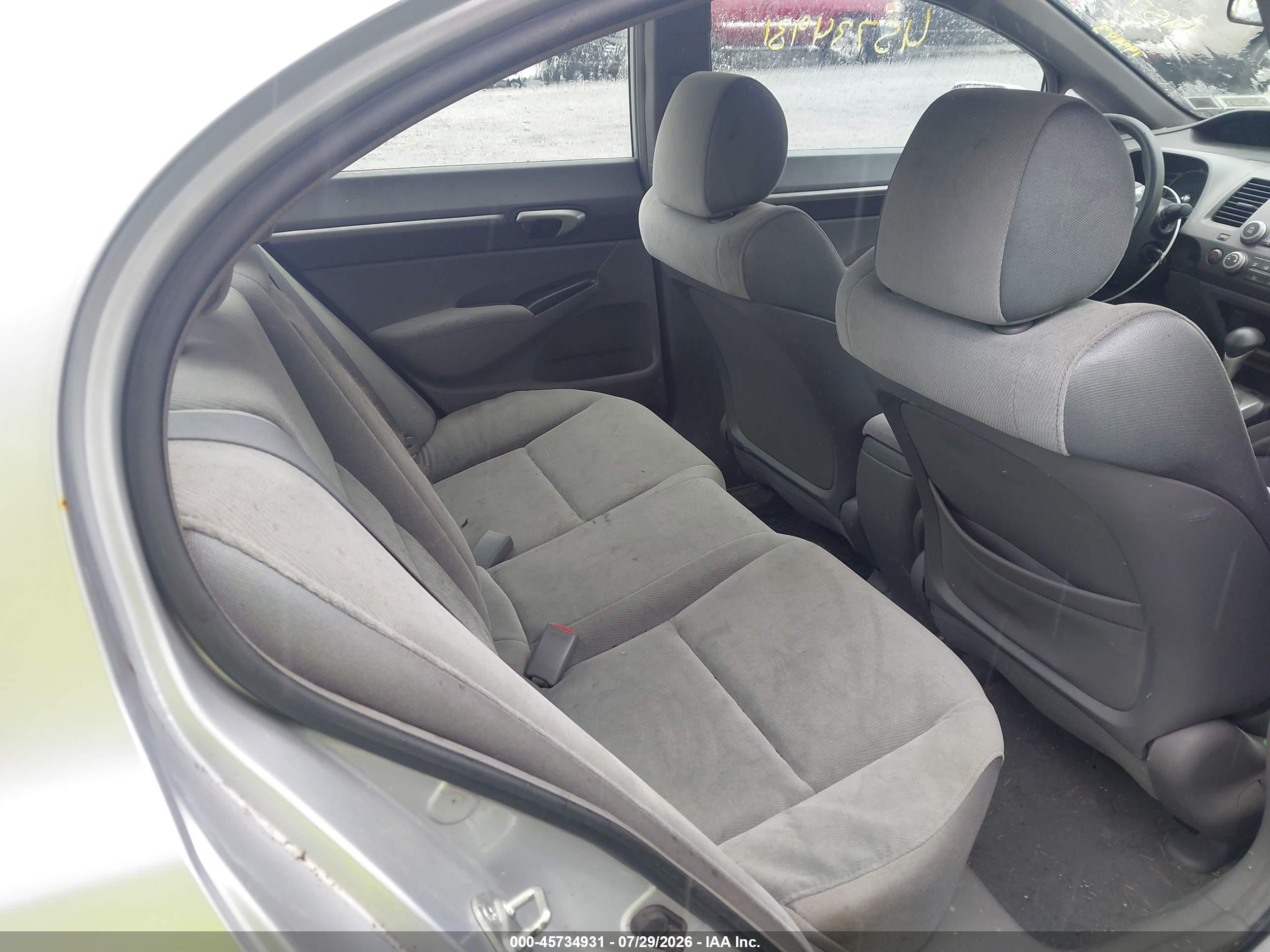 2008 Honda Civic Ex Silver vin: 2HGFA16848H355031