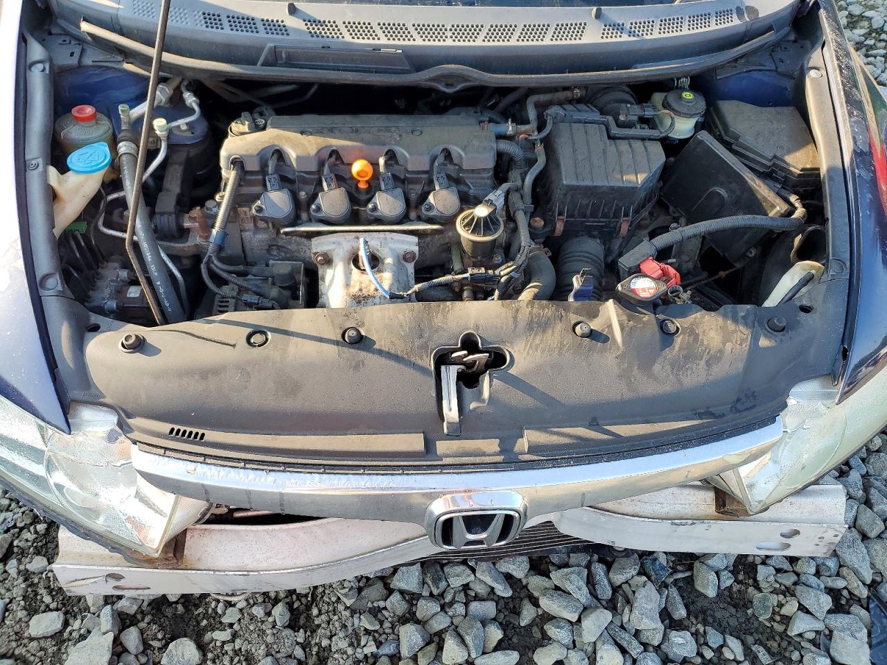 2008 Honda Civic Ex Синий vin: 2HGFA16848H500097