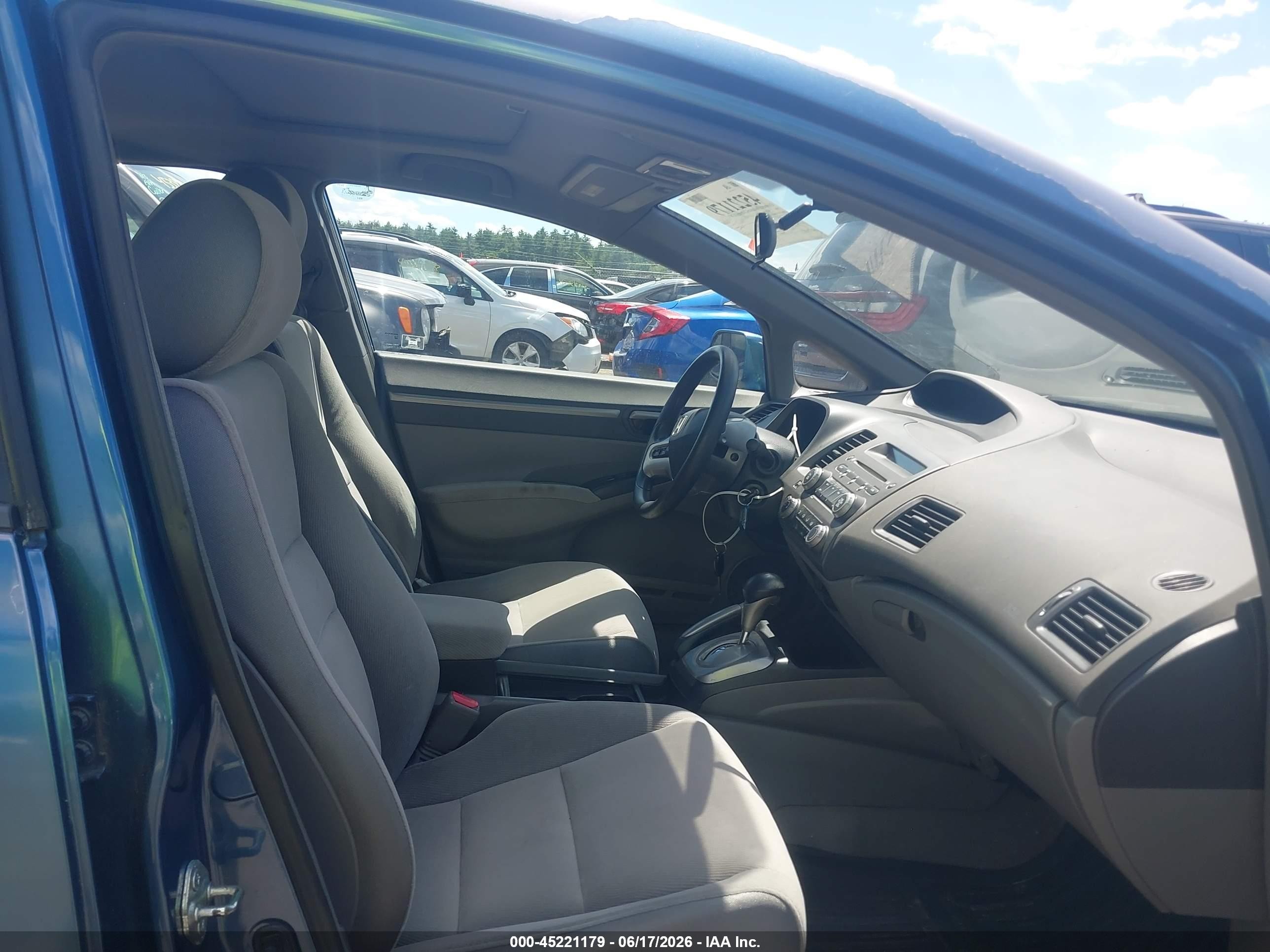 2008 Honda Civic Ex Blue vin: 2HGFA16848H513433