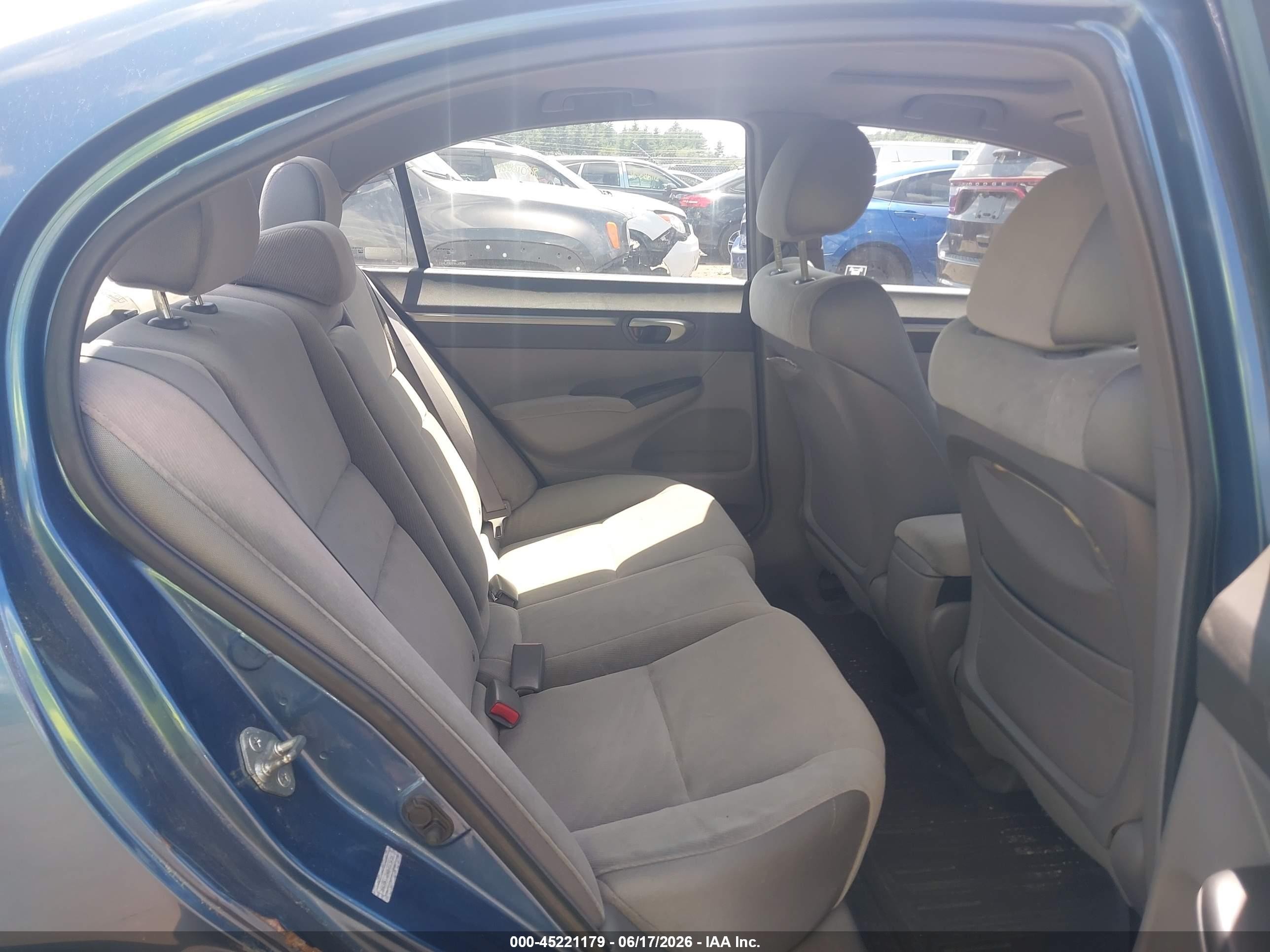 2008 Honda Civic Ex Blue vin: 2HGFA16848H513433