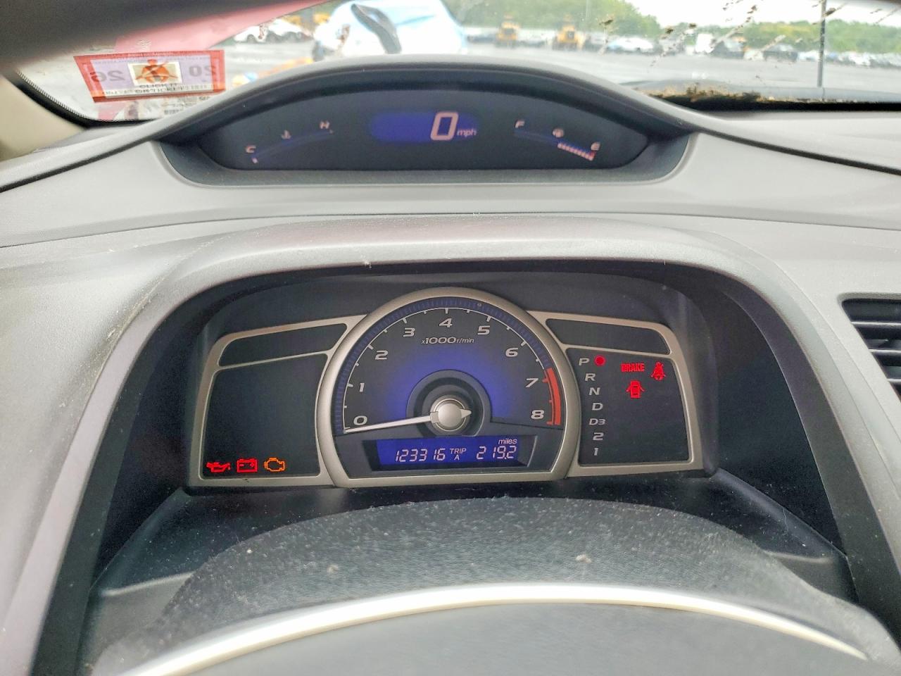 2009 Honda Civic Ex Red vin: 2HGFA16849H525714
