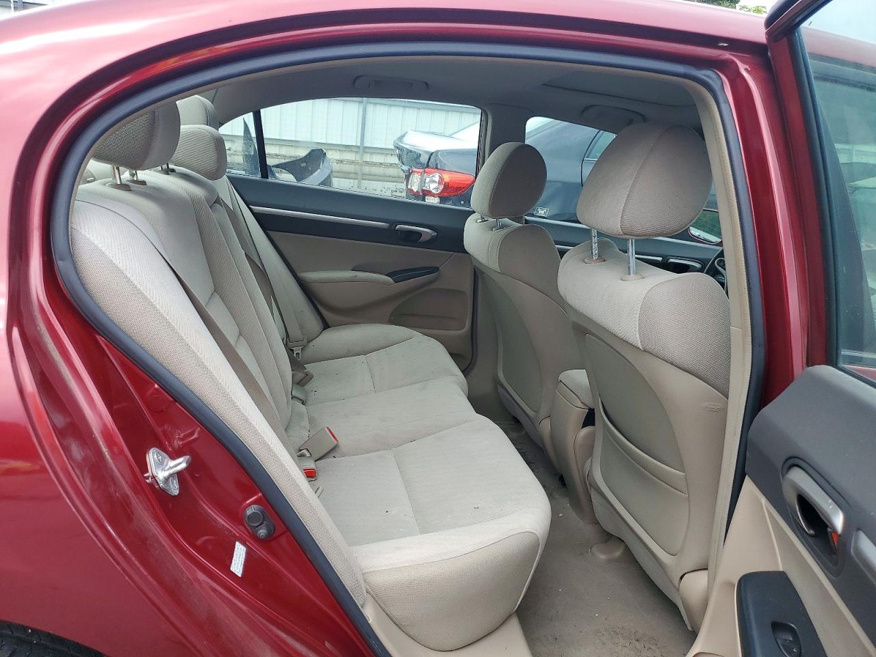 2009 Honda Civic Ex Red vin: 2HGFA16849H525714
