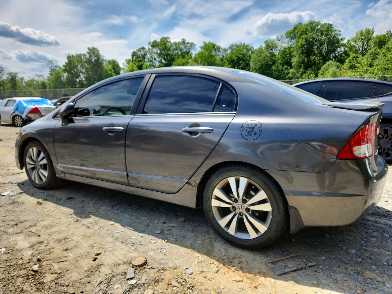 2009 Honda Civic Ex Gray vin: 2HGFA16849H542450