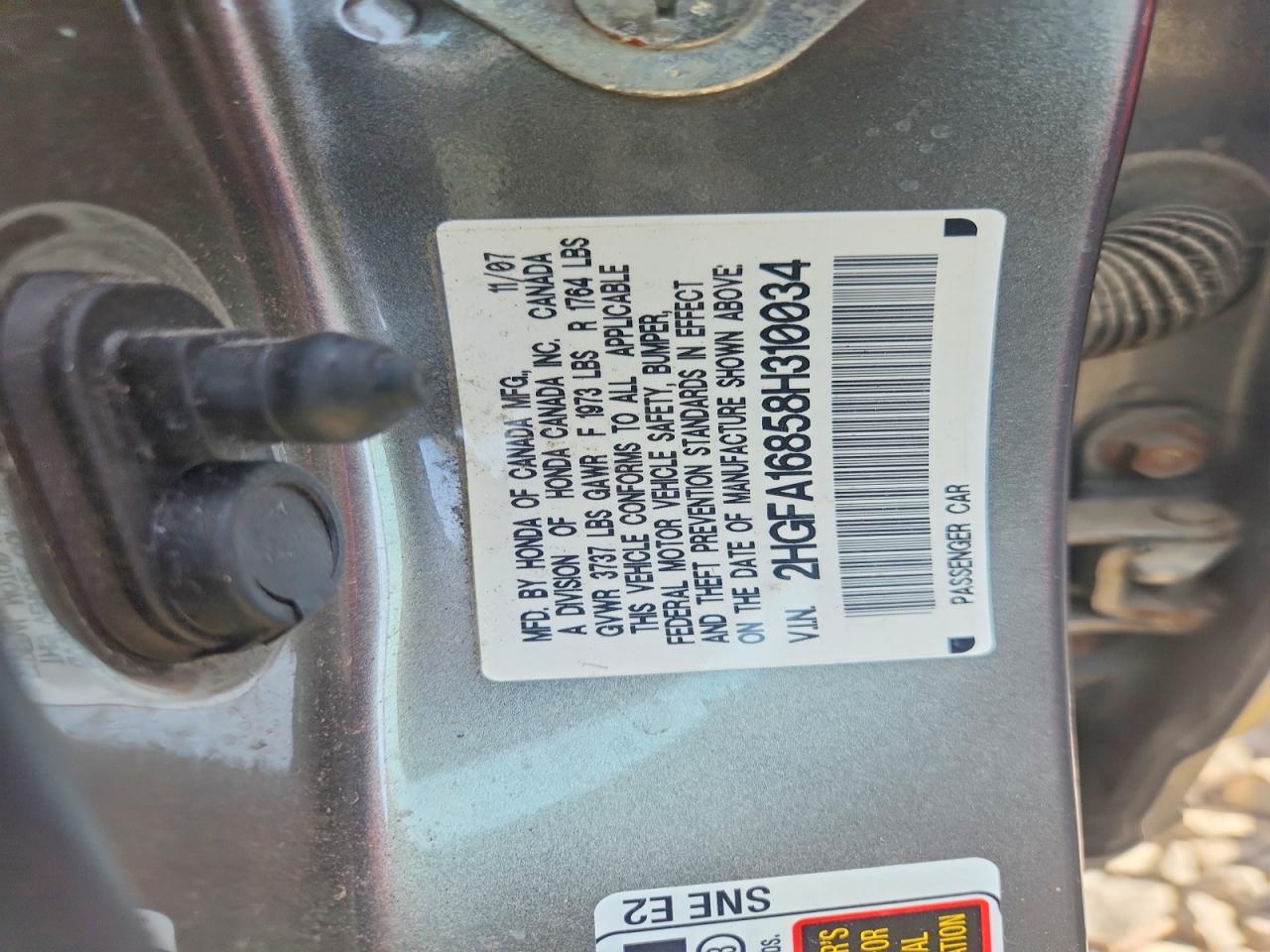 2008 Honda Civic Ex Silver vin: 2HGFA16858H310034