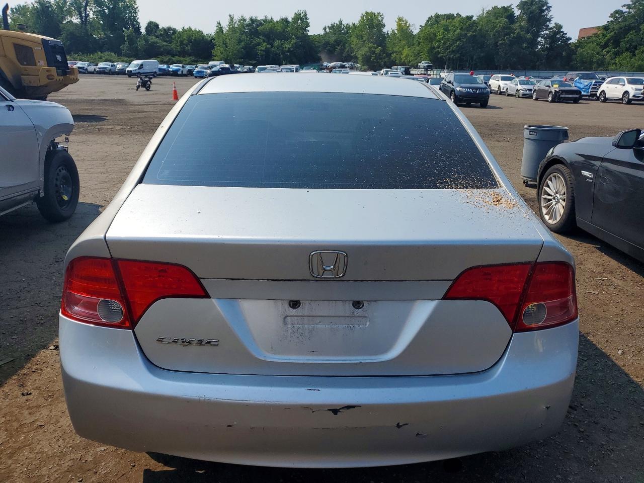 2008 Honda Civic Ex Gray vin: 2HGFA16858H312446